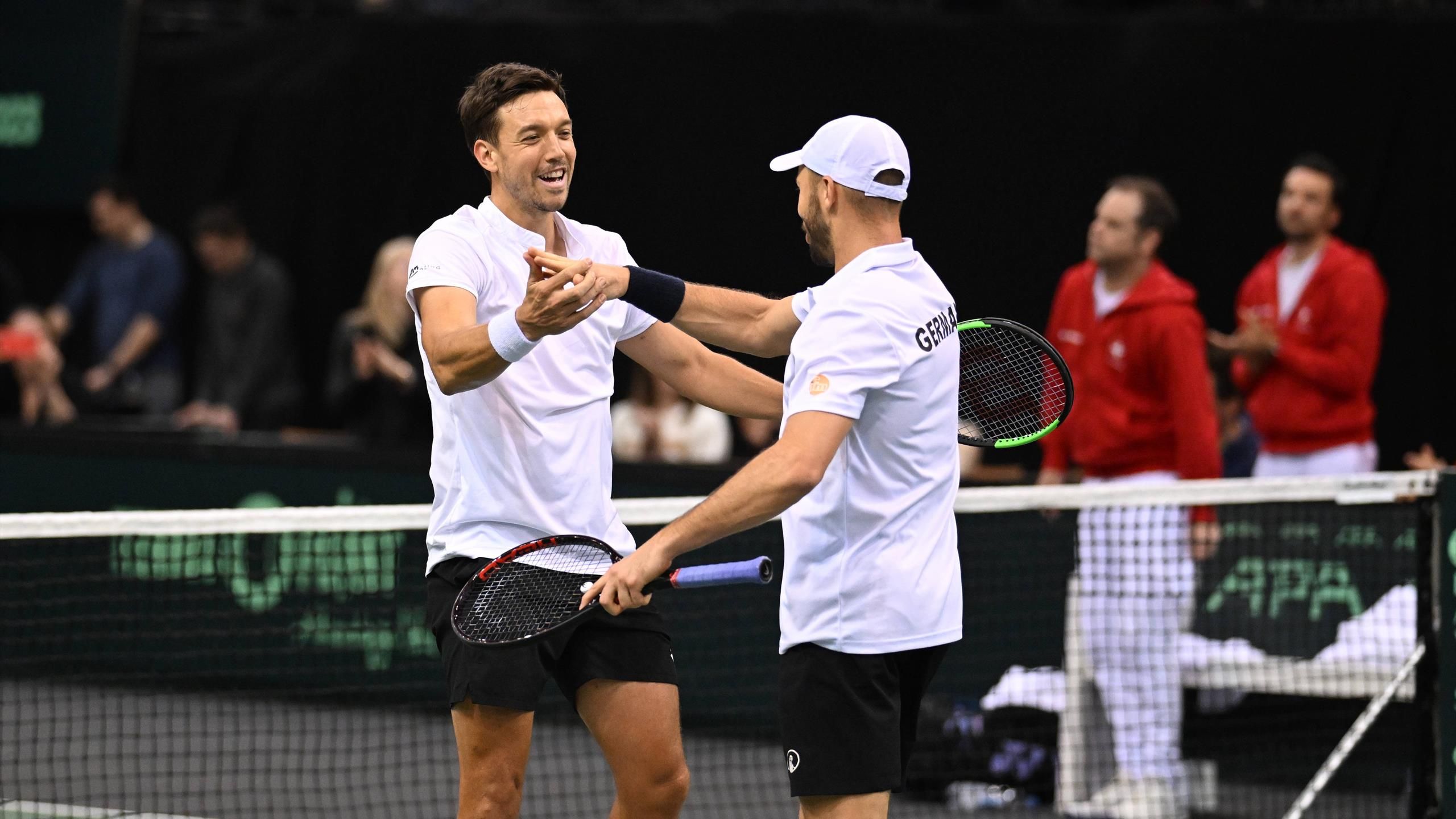 Davis Cup - Andreas Mies und Tim Pütz holen zweiten Sieg für Deutschland gegen die Schweiz