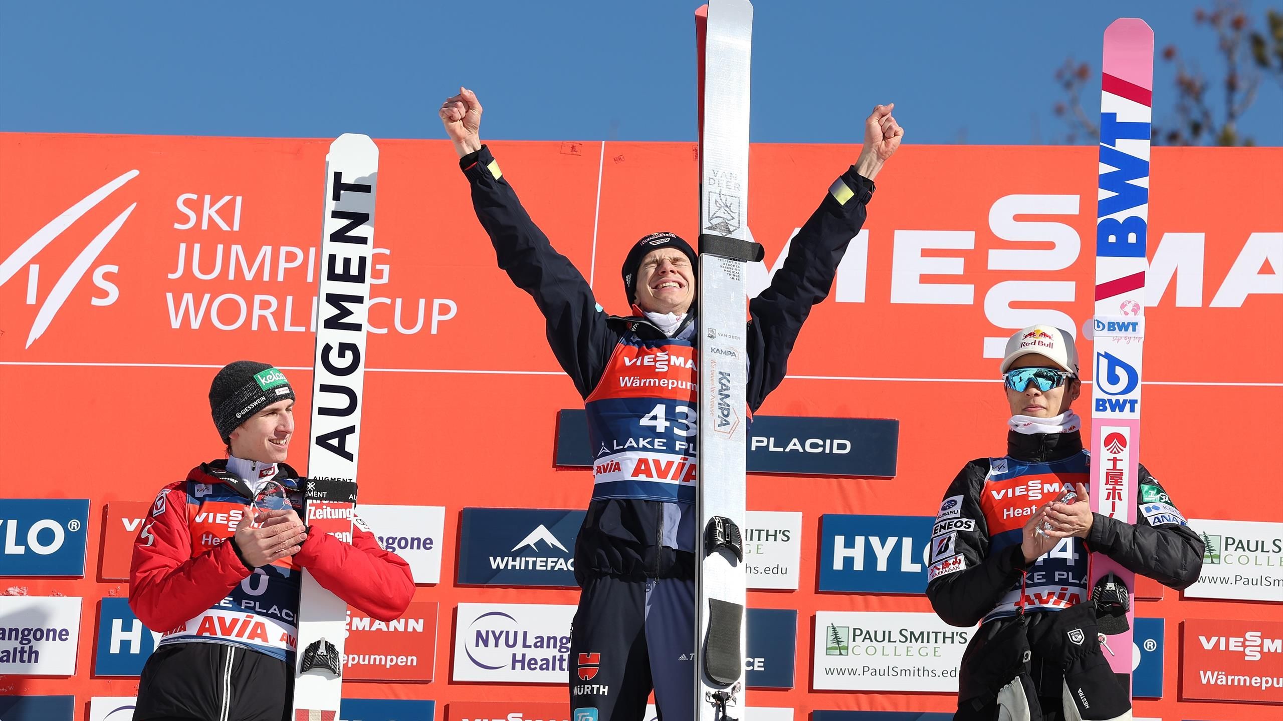 Andreas Wellinger claims first World Cup gold for over five years with shock Large Hill win at