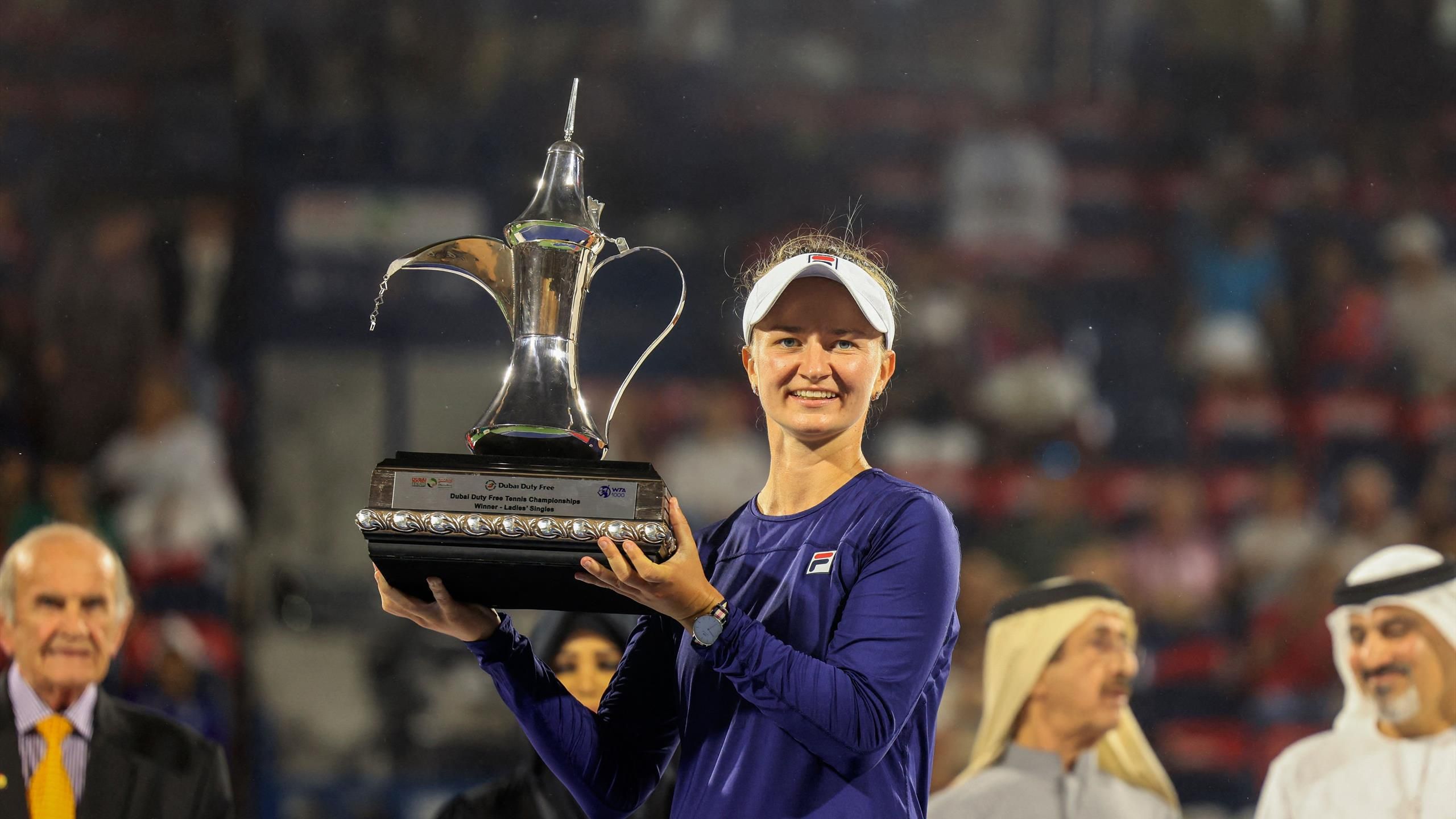 Krejcikova eyes return to singles big-league after Dubai win