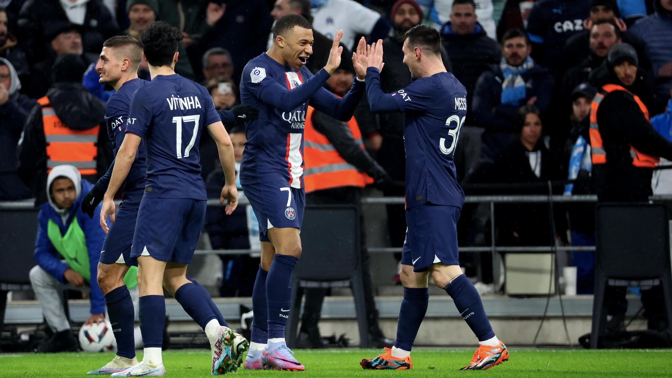 Ligue 1 Uber Eats Marsella Psg Vídeo Resumen Resultado Y Goles Del Partido 0 3