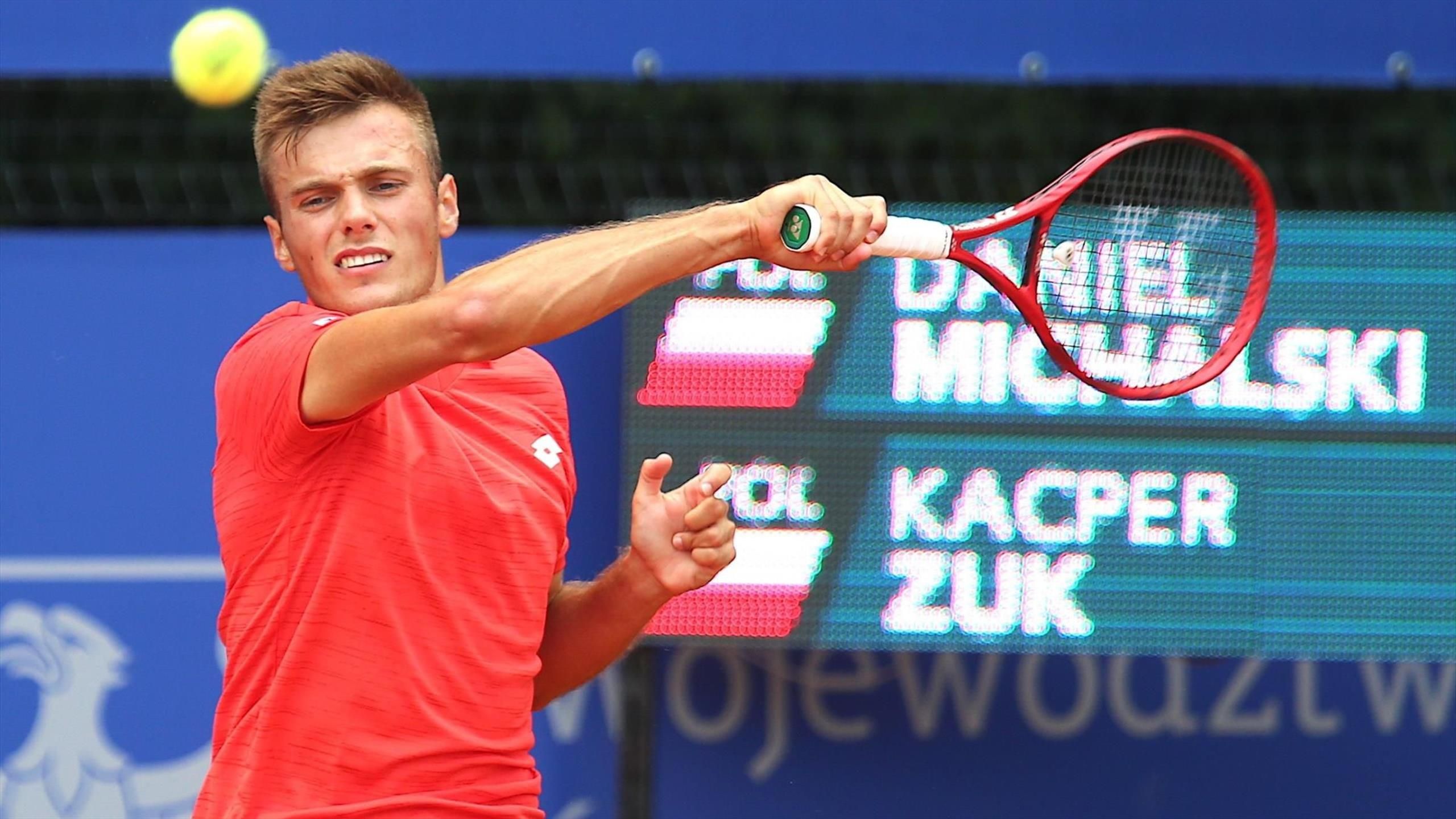 Kacper Żuk po raz pierwszy w karierze mistrzem Polski - Tenis - Eurosport