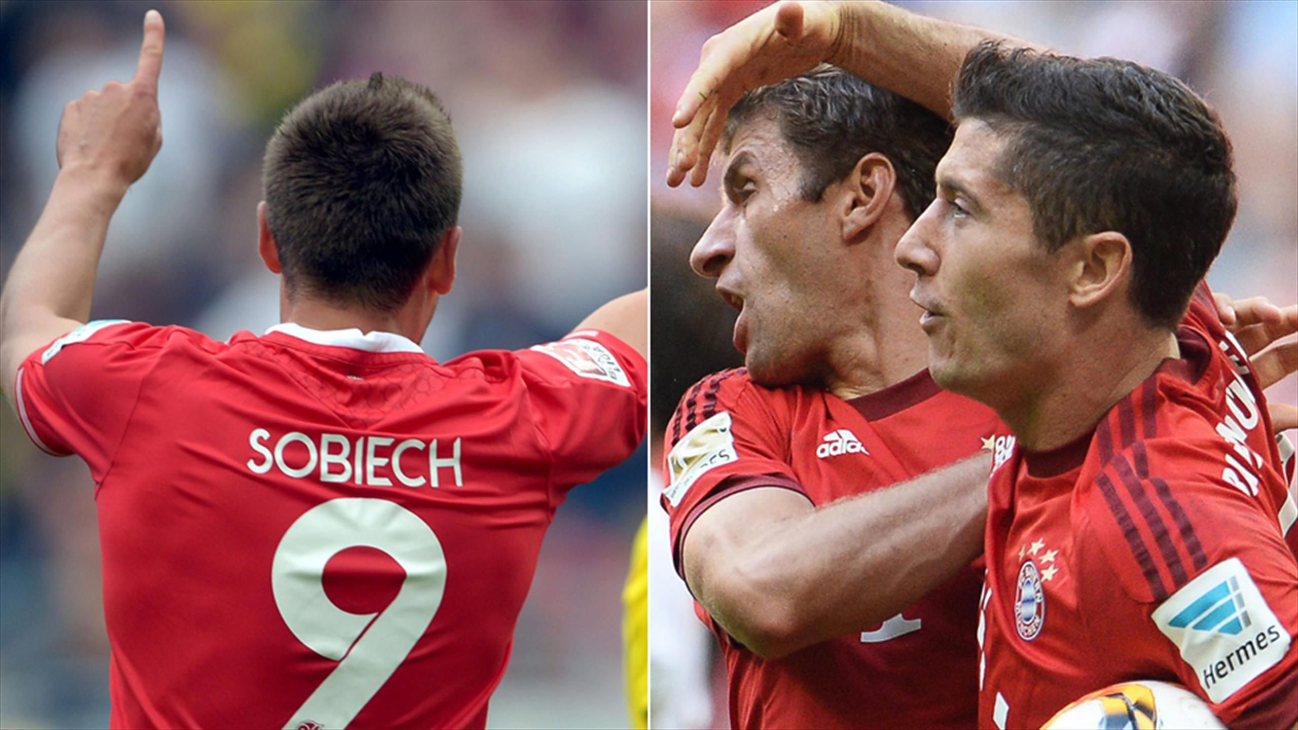 Polskie strzelanie w Niemczech. Gol Lewandowskiego, dwa Sobiecha