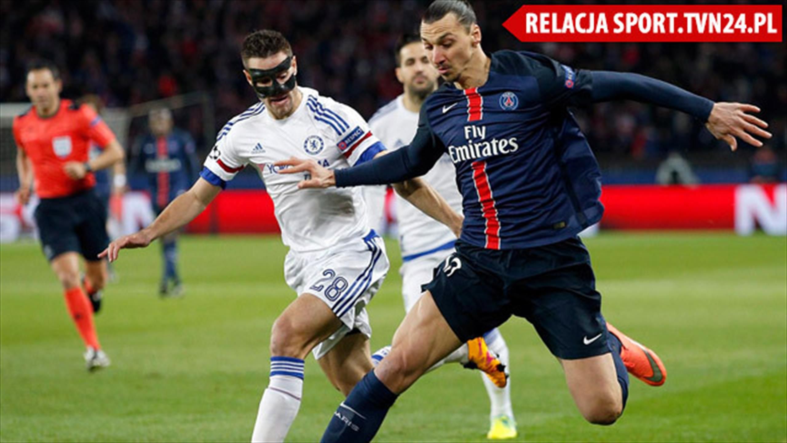 1/8 finału Ligi Mistrzów. PSG gra z Chelsea - Eurosport