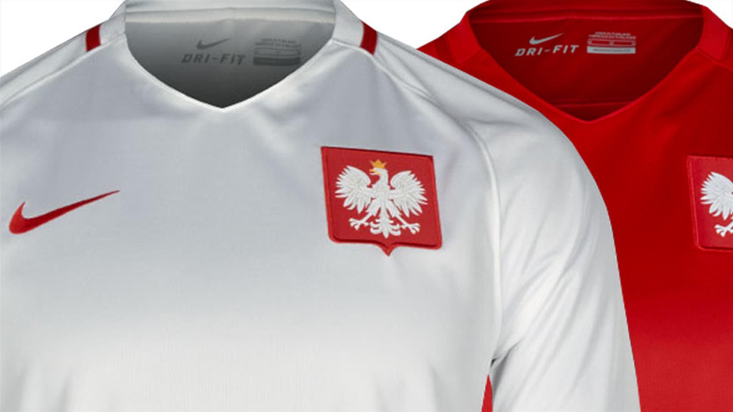 Euro 2016. Nowe koszulki reprezentacji Polski - Eurosport