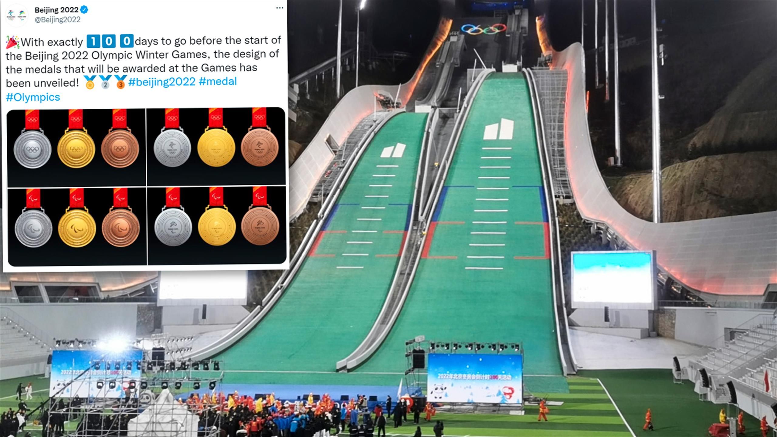 Igrzyska Olimpijskie Zimowe 2022 - Zimowe Igrzyska Olimpijskie Pekin 2022. Zaprezentowano wzór medali - IO