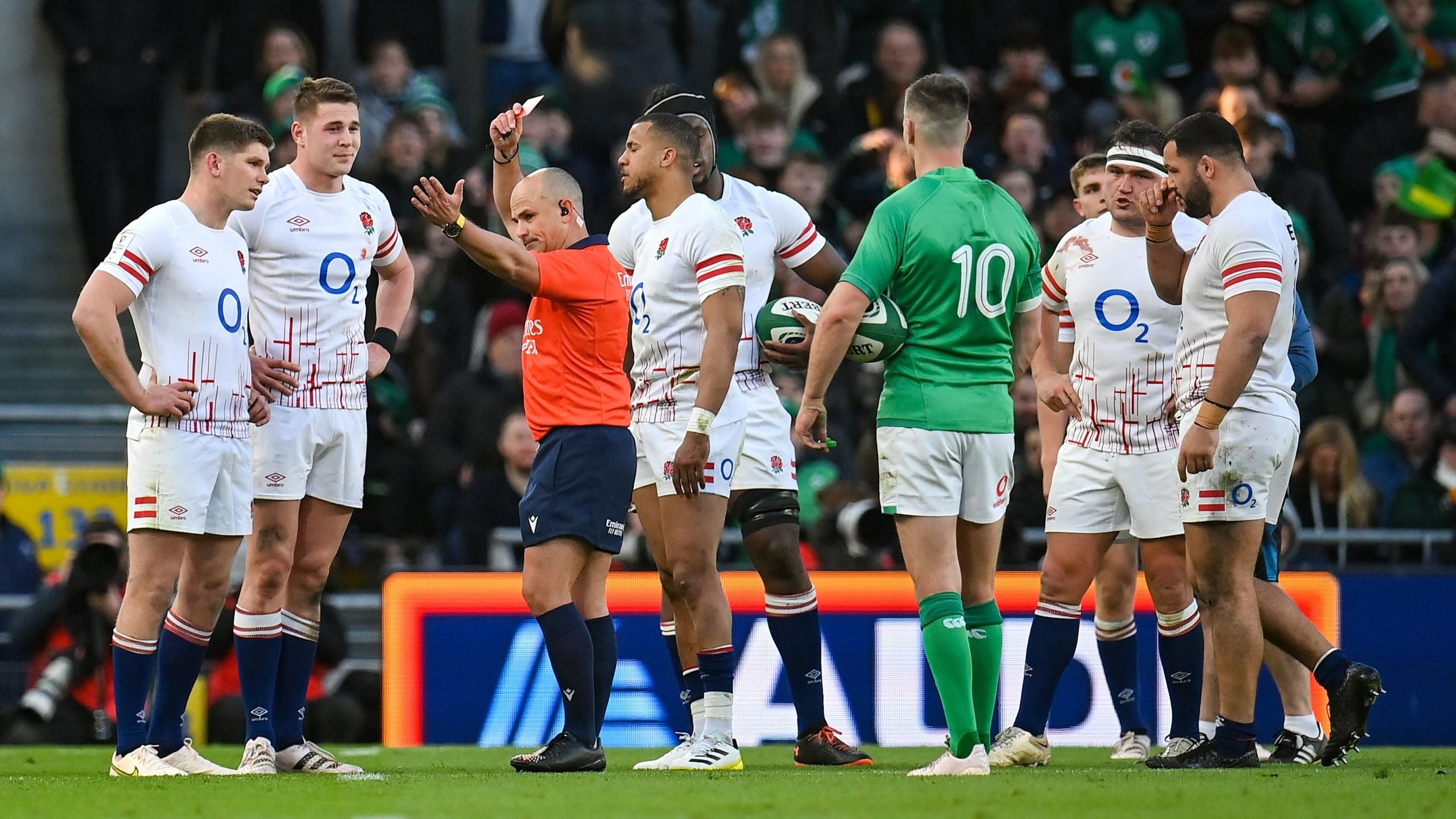 Steward’s red card weighed on English and French convictions