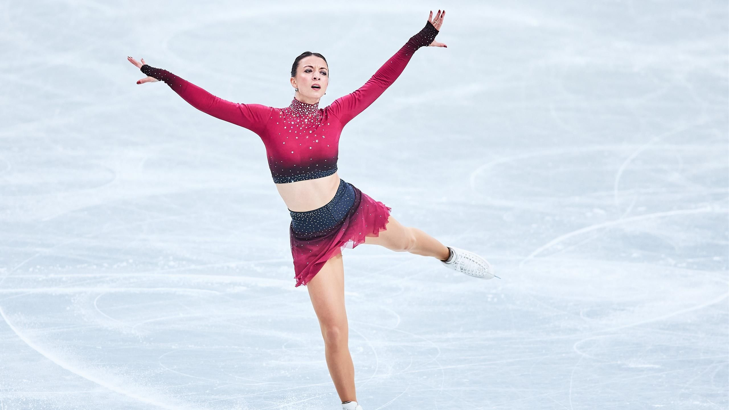EiskunstlaufWM 2023 Nicole Schott startet stark mit Rang sieben im