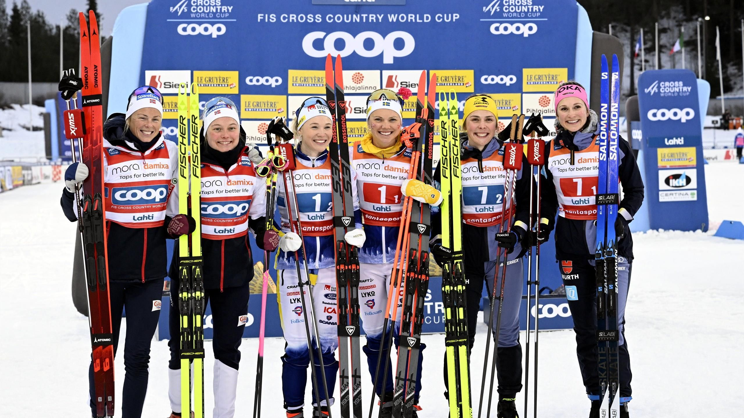 Erstmals seit sieben Jahren TeamsprintPodium für DSVLäuferinnen