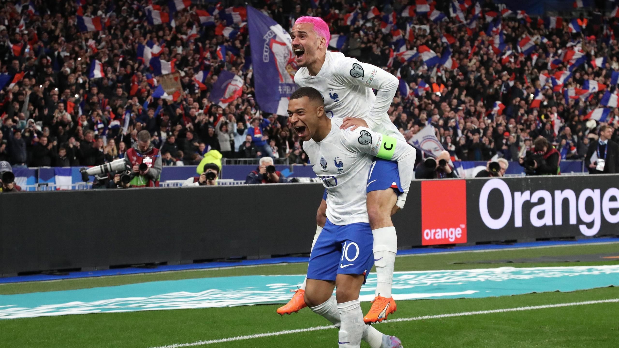 France 40 Netherlands Kylian Mbappe leads Les Bleus to easy win in