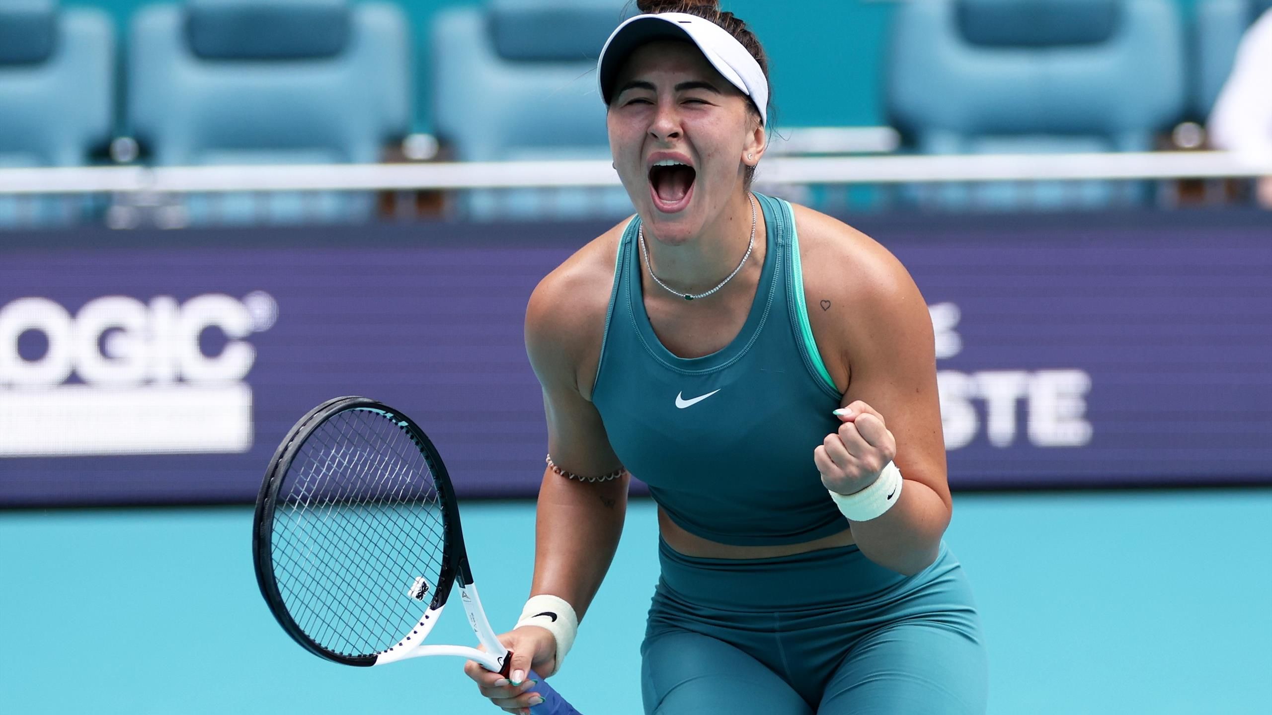 Miami Open 2023 Bianca Andreescu marches on with win over Sofia Kenin, Belinda Bencic becomes latest big name to fall