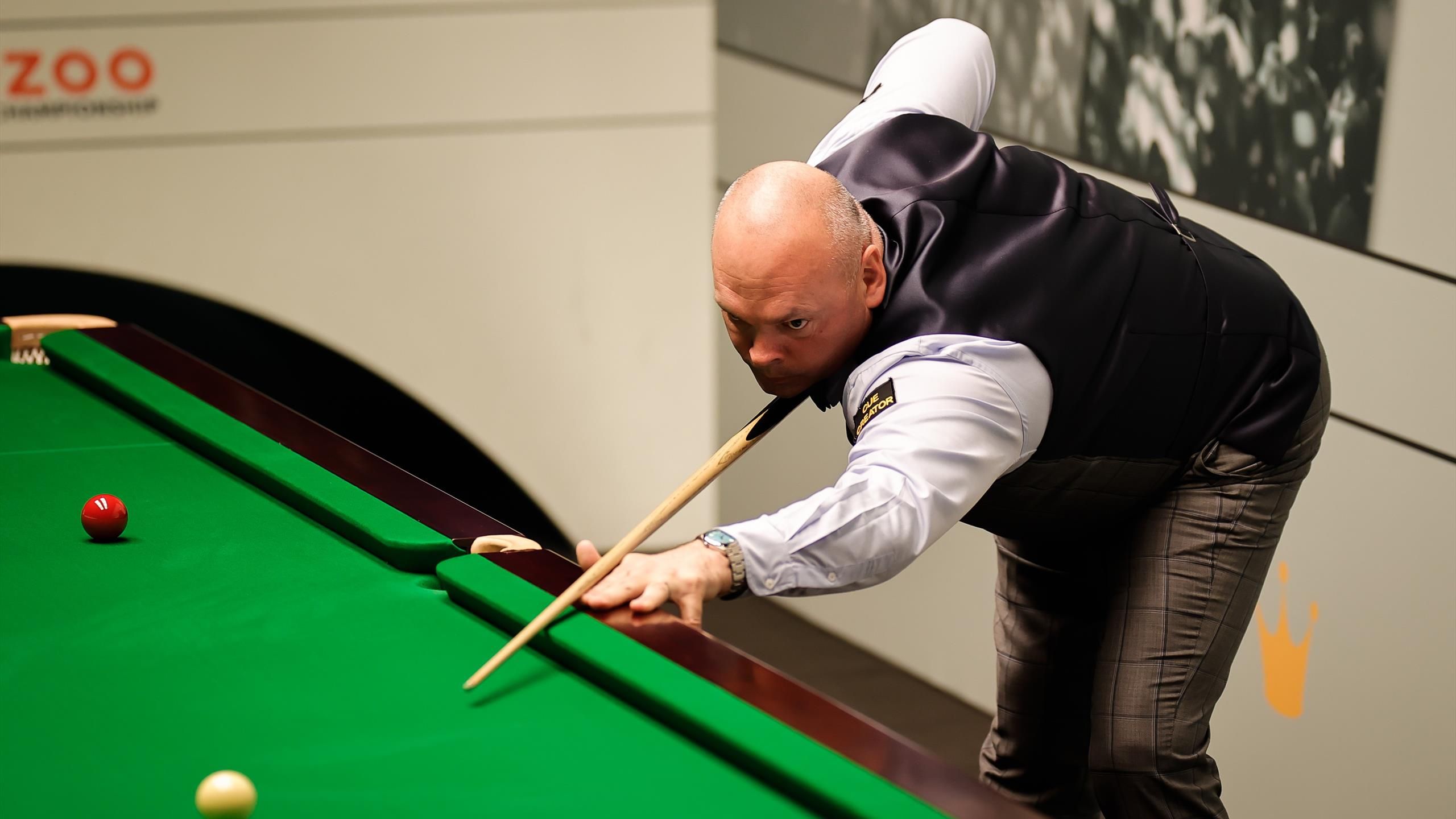 SnookerWM 2023 Stuart Bingham und Neil Robertson marschieren ins Achtelfinale Hossein Vafaei