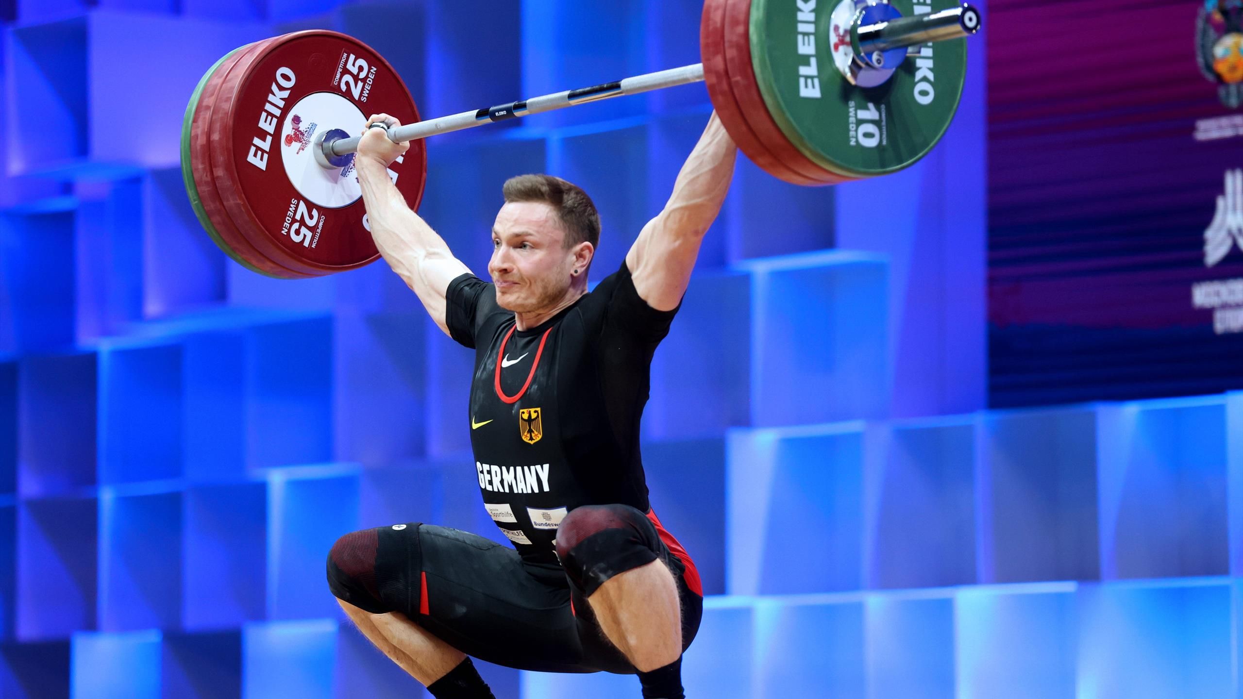 Max Lang begeistert mit EMBronze in Jerewan deutscher Gewichtheber