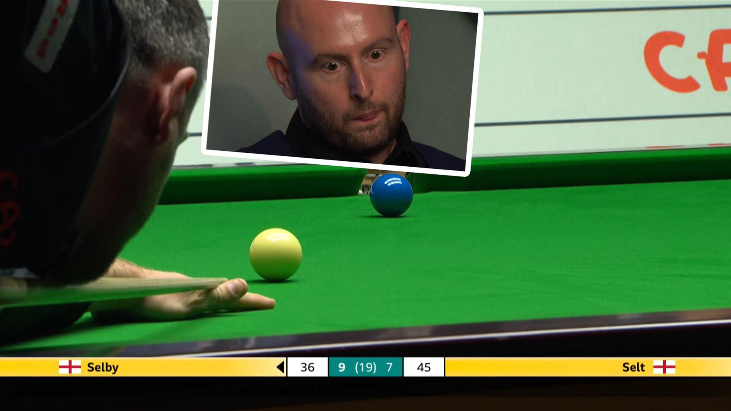World Snooker Championship 2023 Sounded like the cue had snapped! - Watch Mark Selbys frightening fluke