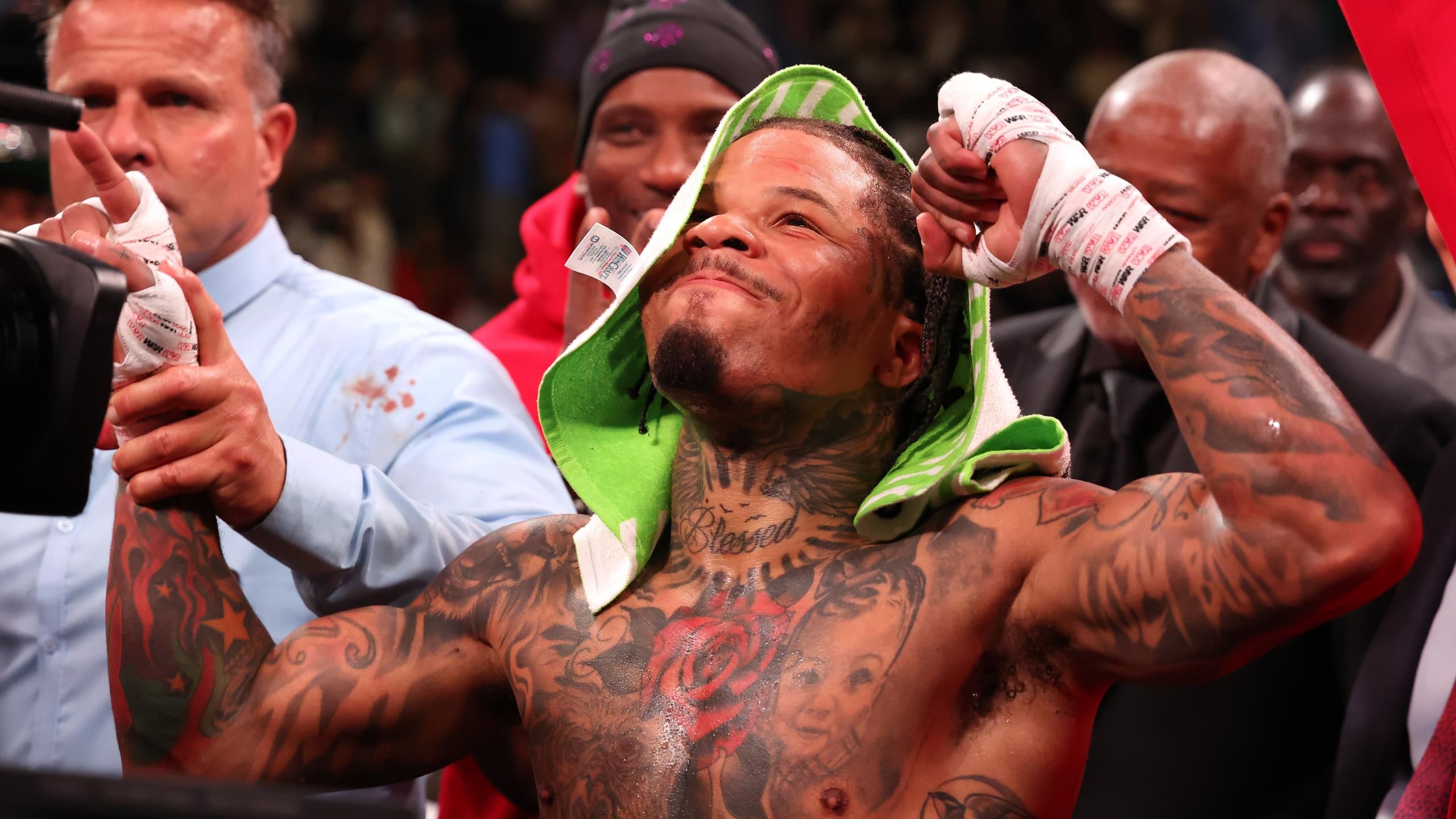 Gervonta Davis extends winning streak with seventh-round knockout win over Ryan Garcia - Im the face of boxing