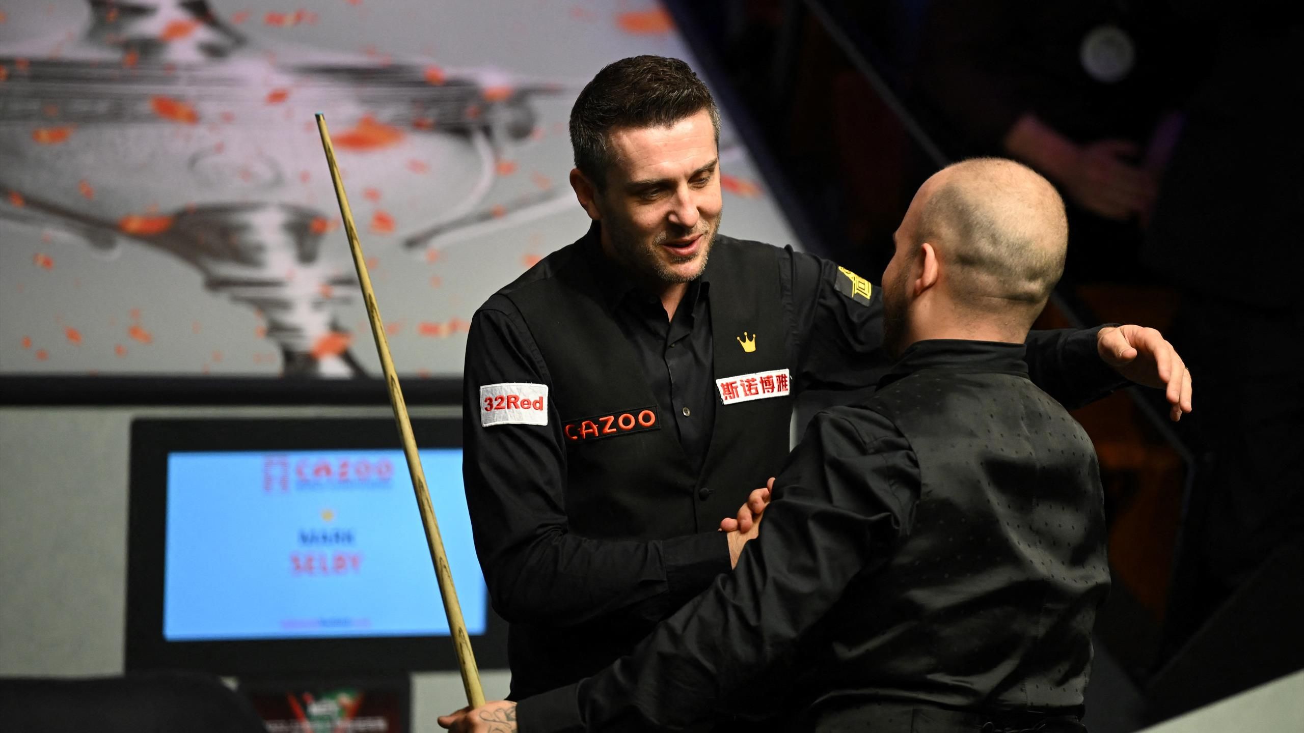 World Snooker Championship final You deserve it mate - Sporting Mark Selby hails champion Luca Brecel