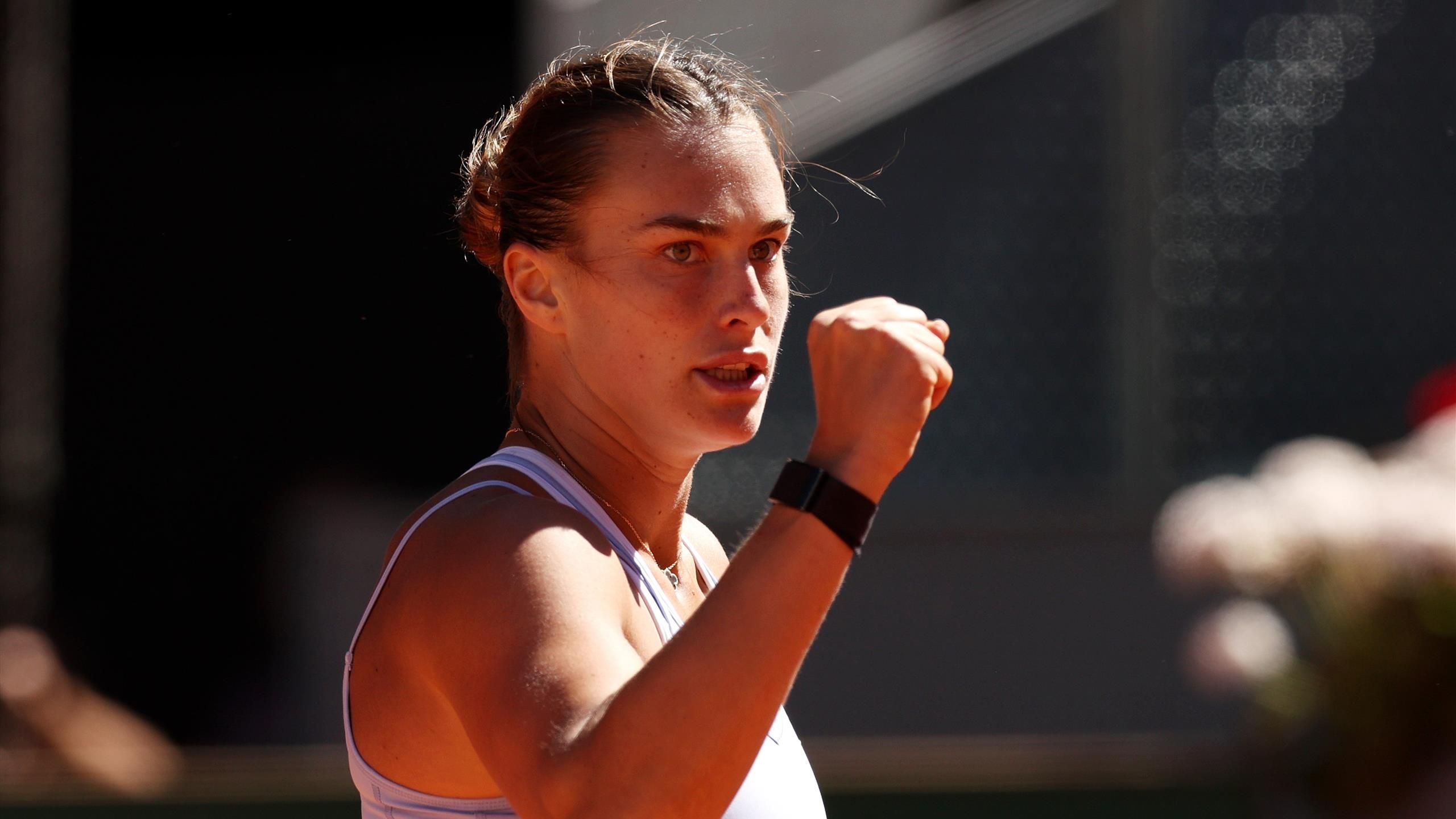 Aryna Sabalenka charges into Madrid Open final, declares she wants revenge for Stuttgart loss to Iga Swiatek