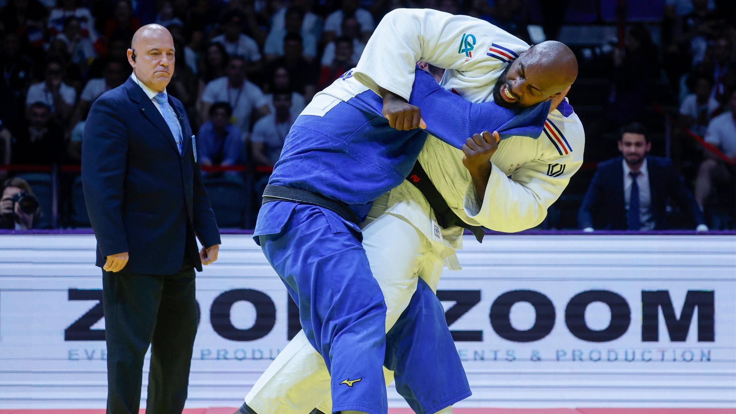 Championnats Du Monde Revivez La Journ e De Teddy Riner Sacr 