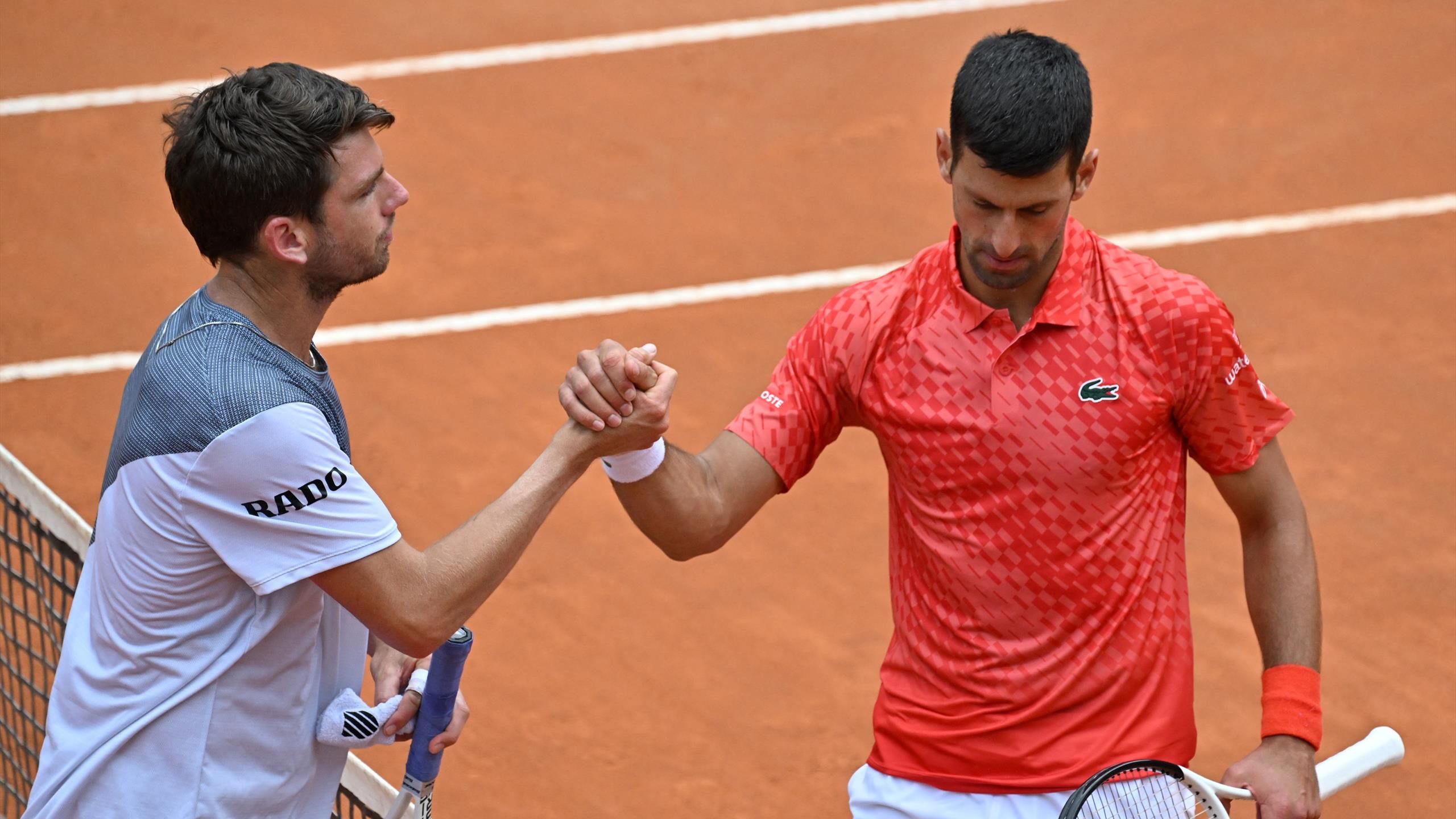 Novak Djokovic comes through spicy clash with Cameron Norrie to make Italian Open quarter-finals