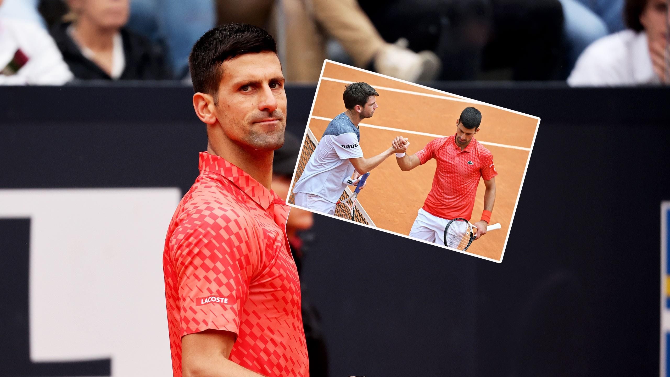 Novak Djokovic accuses Cameron Norrie of gamesmanship after smash incident in spicy Italian Open clash - not fair play