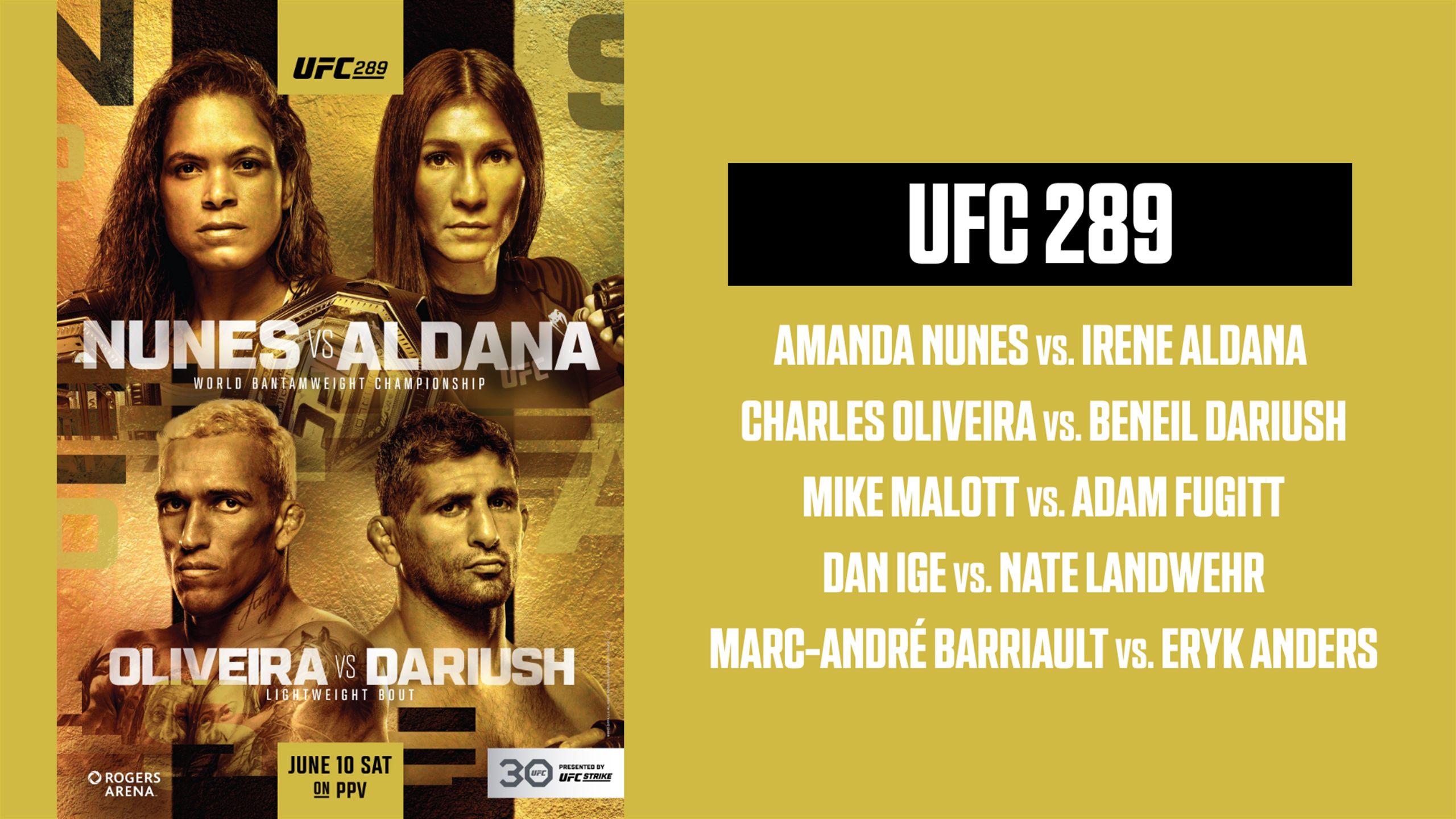 UFC 289 Hoe laat en waar kijk je live naar UFC 289 Nunes vs. Aldana? Eurosport