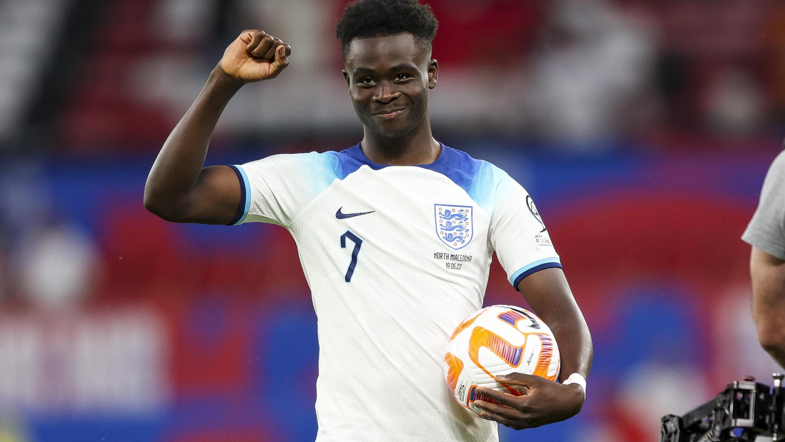 Bukayo Saka So Happy With Display And Hat Trick In England S 7 0 Win   3730175 75893428 2560 1440 