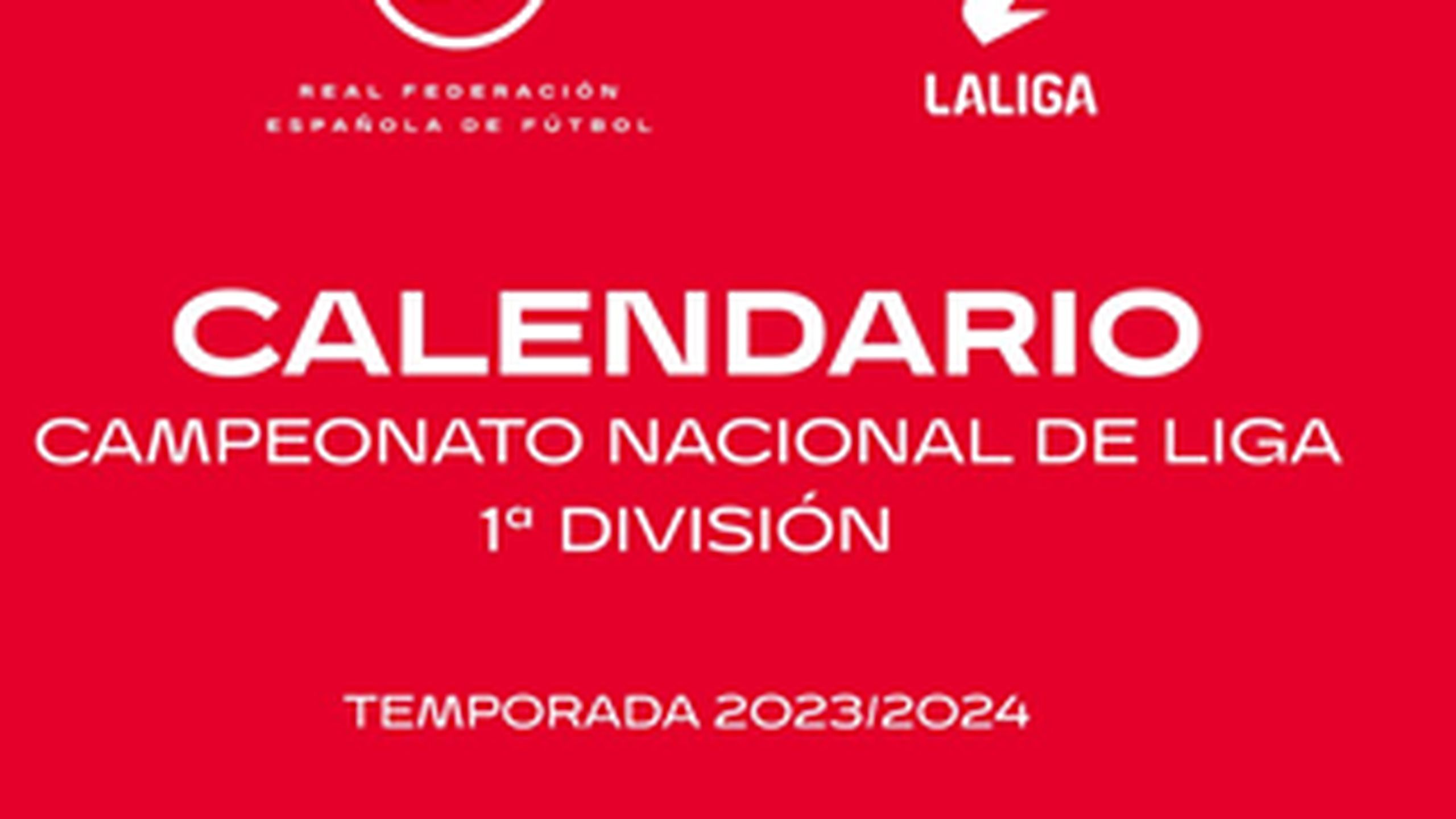 Calendario y horarios de los partidos de LaLiga EA Sports 2023-2024 ...