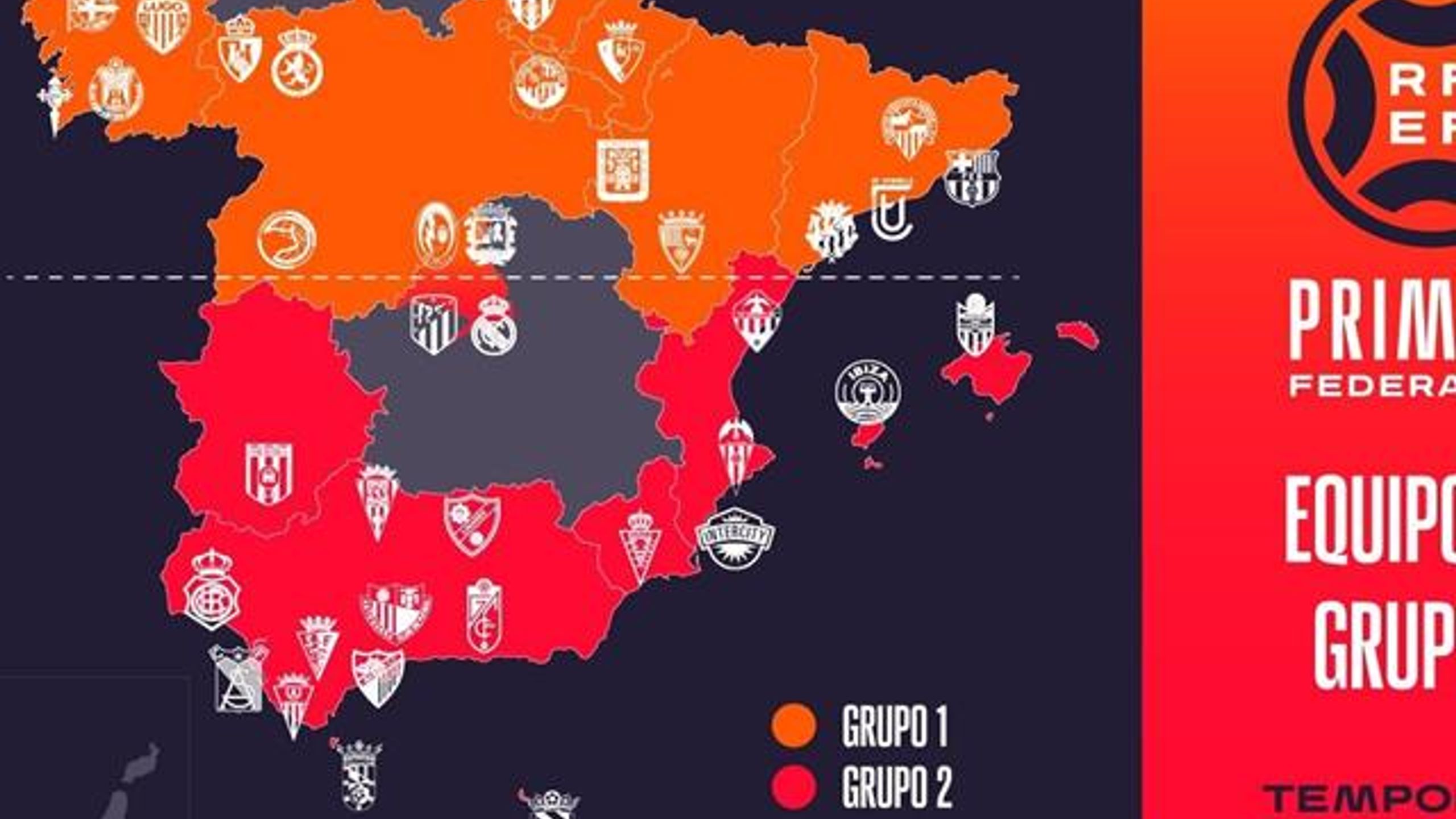 Primera RFEF | Composición, grupos, equipos, calendario, fechas y dónde ...