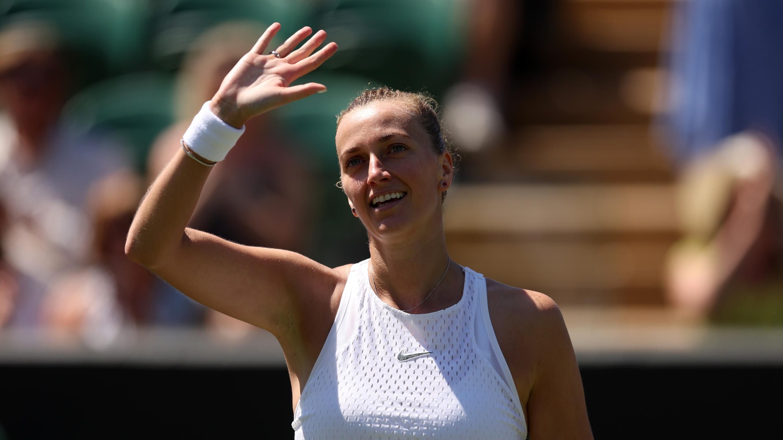 Wimbledon 2023 - Petra Kvitova steht nach Sieg gegen Natalija Stevanovic im Achtelfinale von London