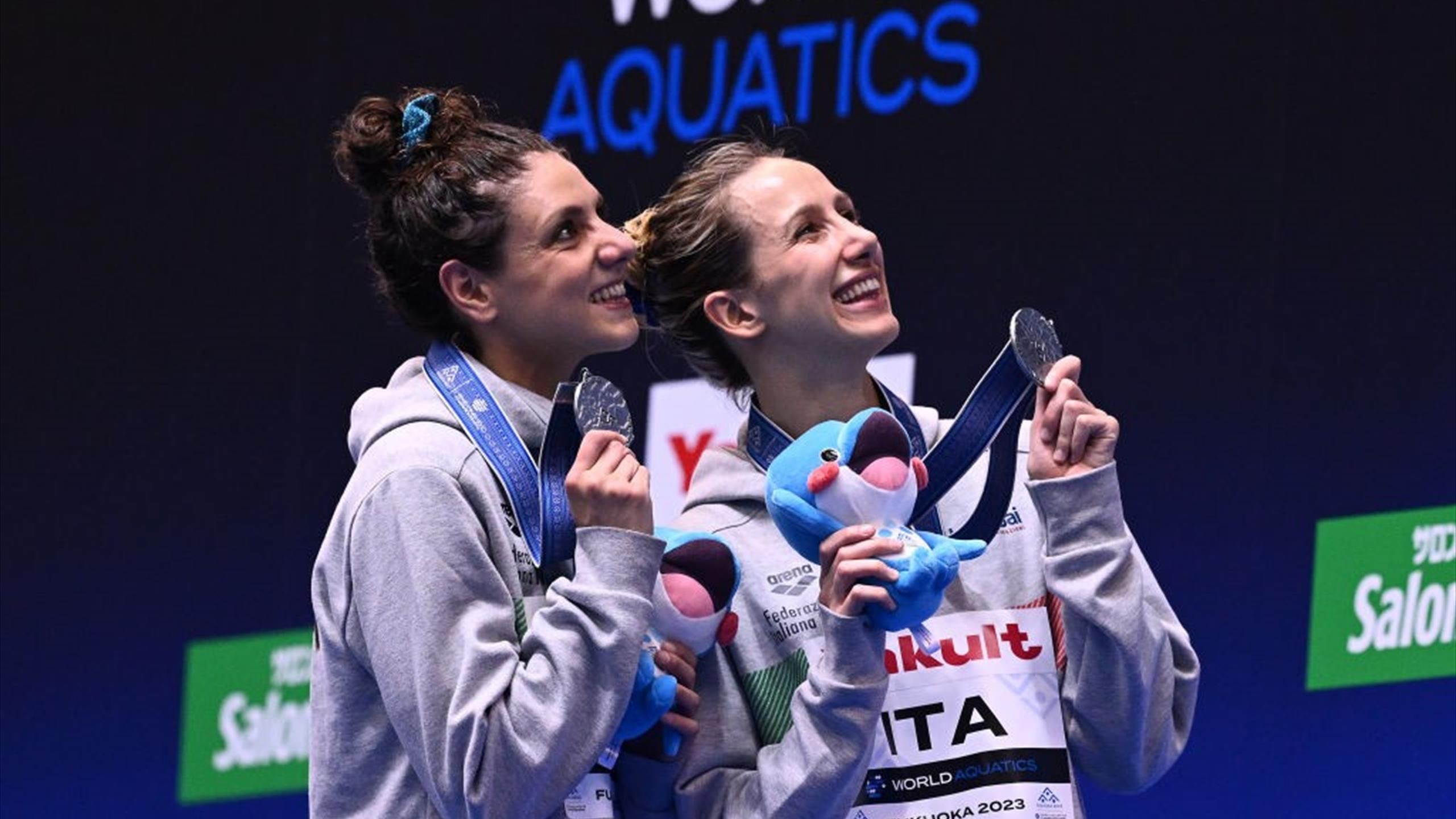 Europei Sincro: Cerruti da favola, ancora argento