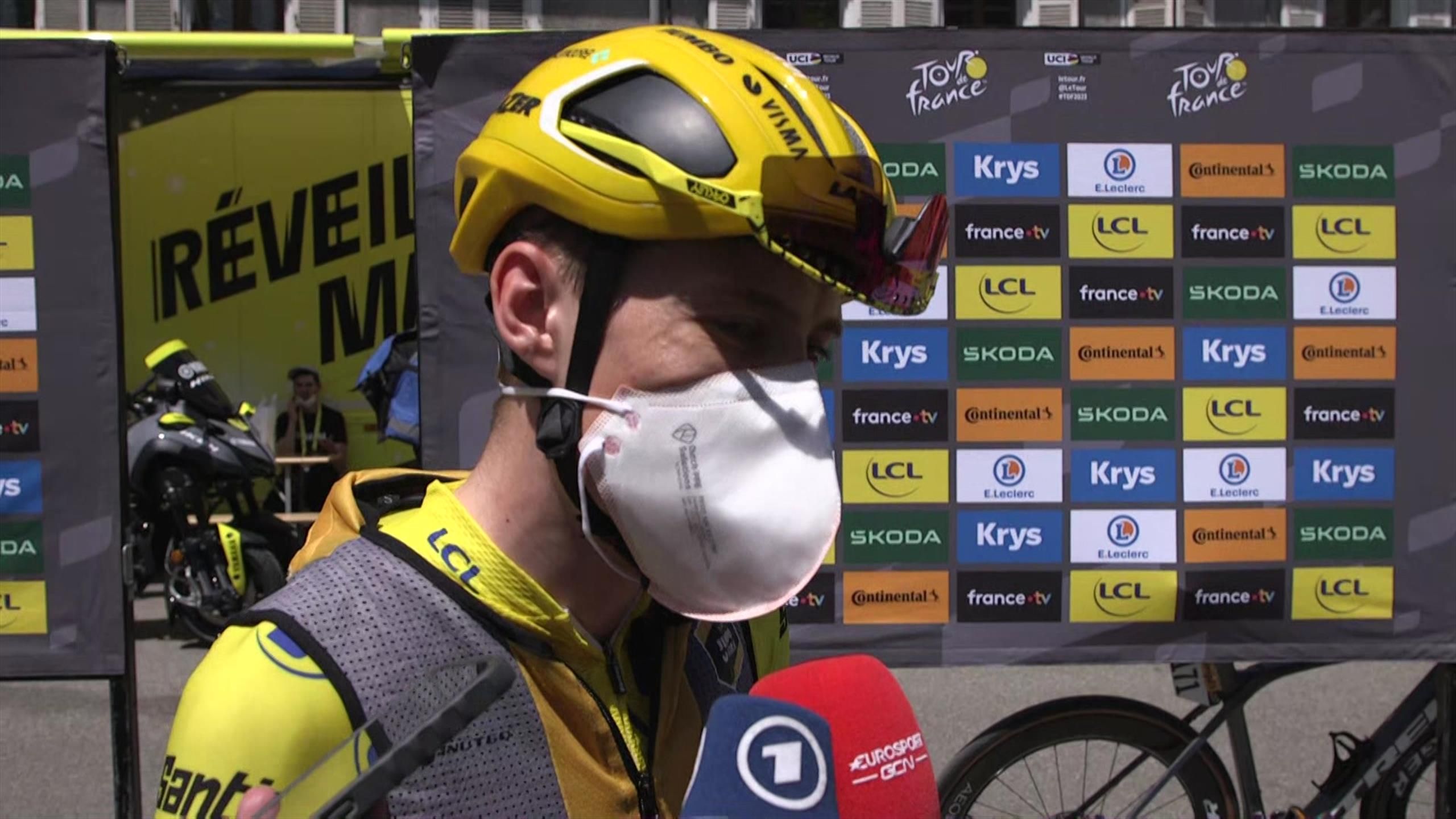 Tour de France - Jonas Vingegaard huldigt Rivale Tadej Pogacar: "Er ist