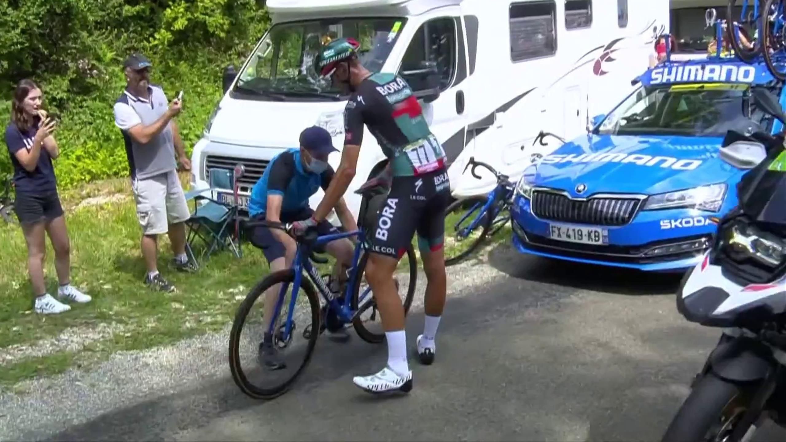 Tour de Francia: Nils Poulet en el infierno estrellado después del defecto de la etapa 19 – Tres cosas que se destacan