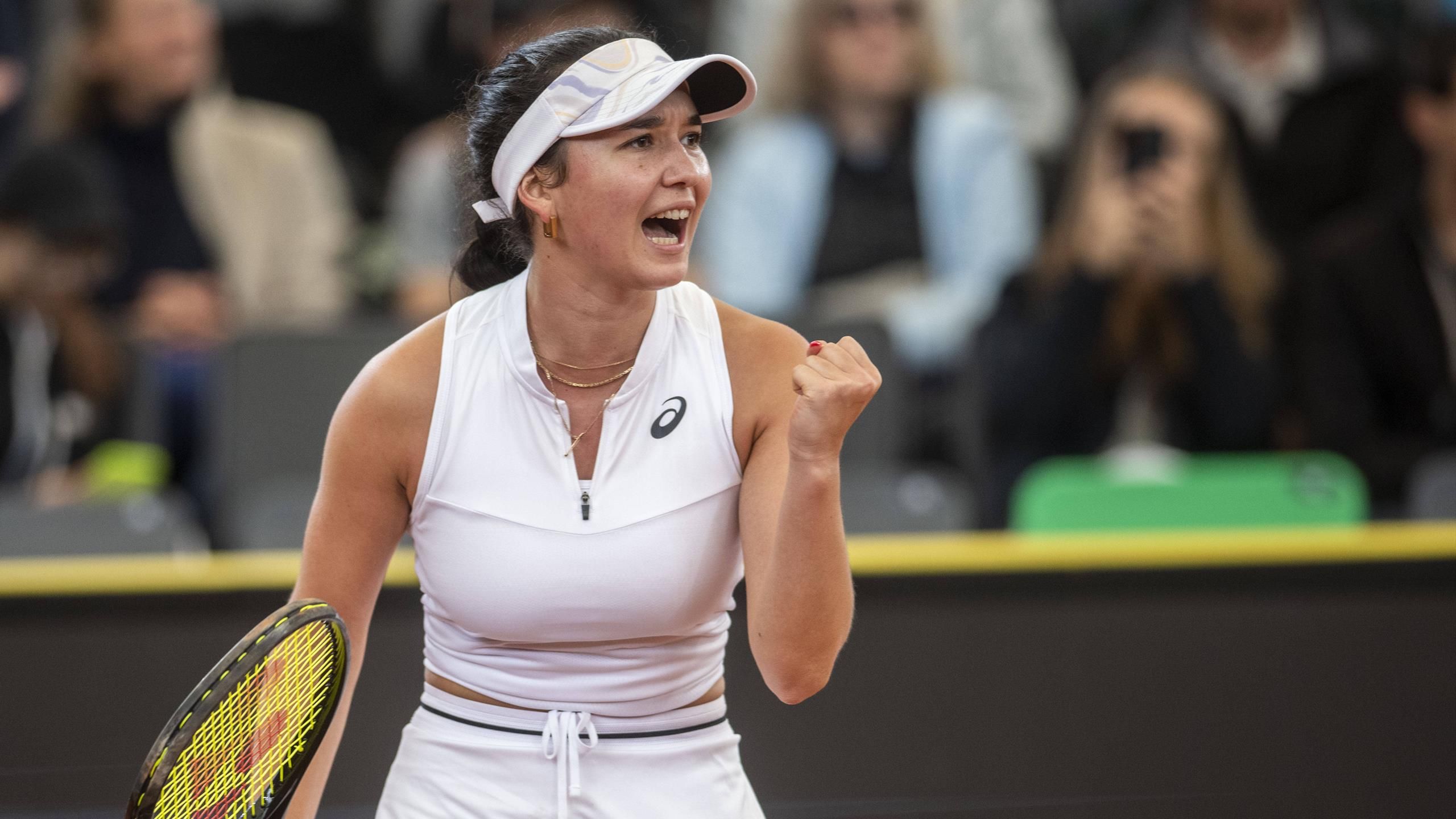 WTA Hamburg Eva Lys fertigt Nummer zwei der Setzliste Mayar Sherif ab