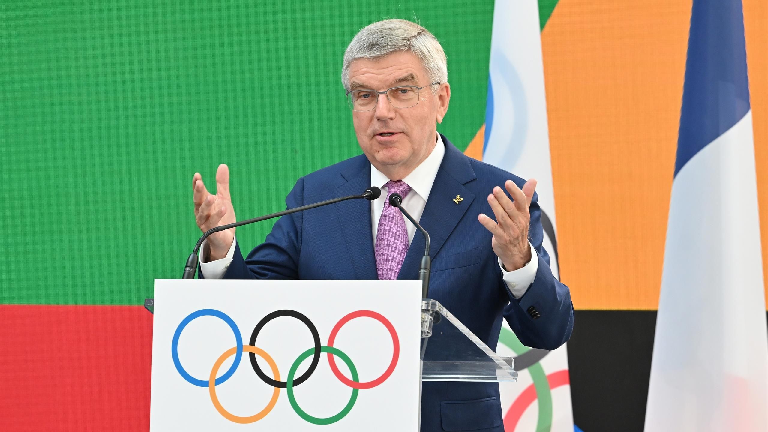 Olympische Spiele 2024 Thomas Bach blickt Olympia optimistisch
