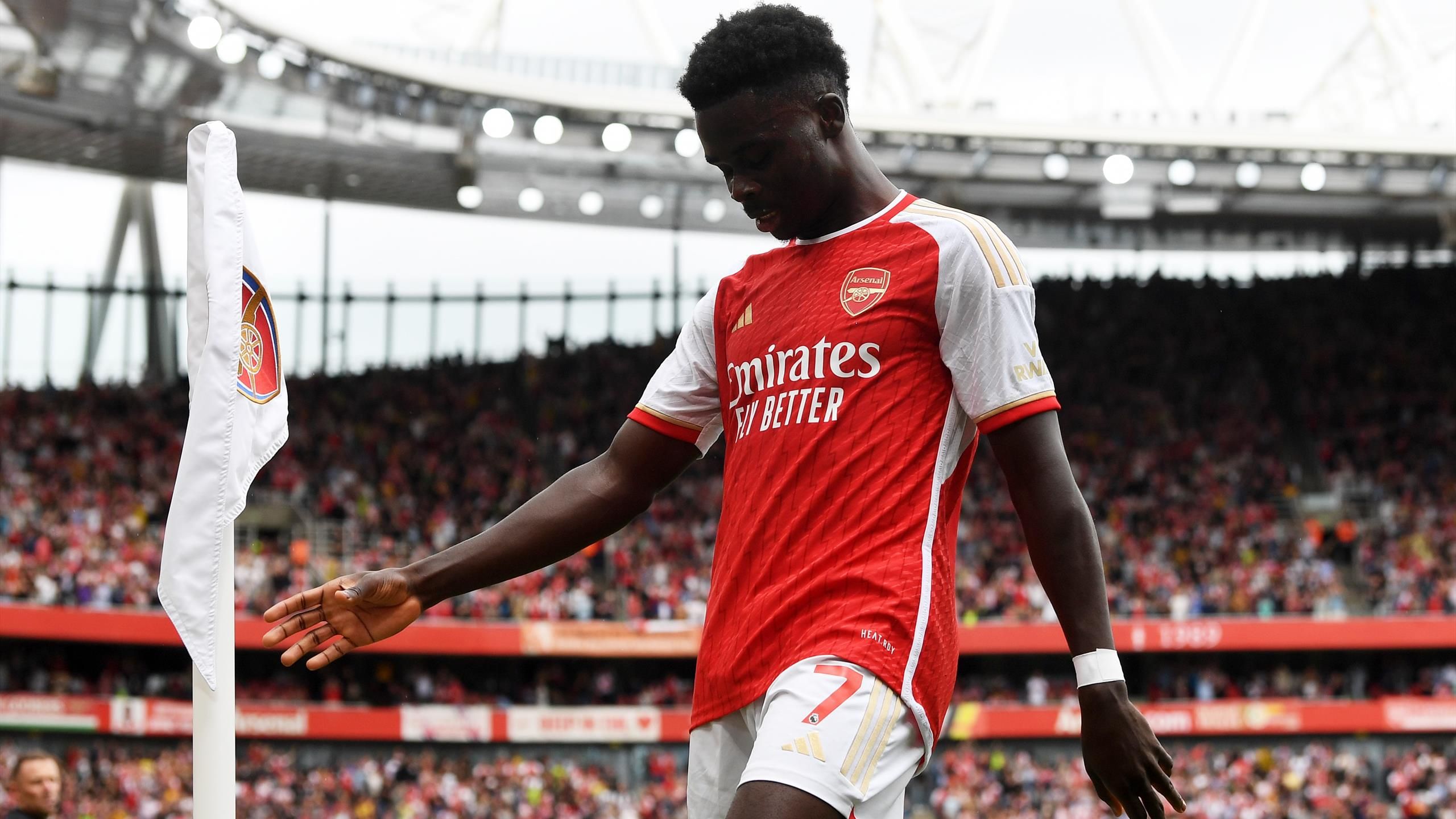Bleacher Report Football  10 goals 10 assists For the first time in his  career Bukayo Saka is in double figures for goals and assists in the  Premier League   Facebook