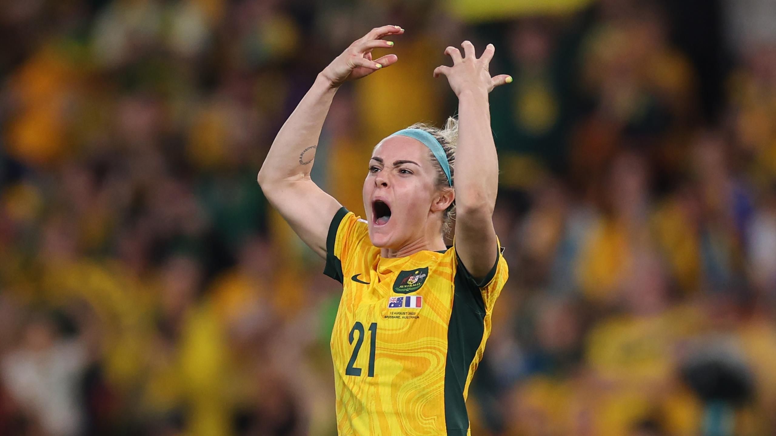 Übertragung Australien - England heute live im TV, Stream und Ticker - Halbfinale der Frauen-WM 2023 mit Sam Kerr