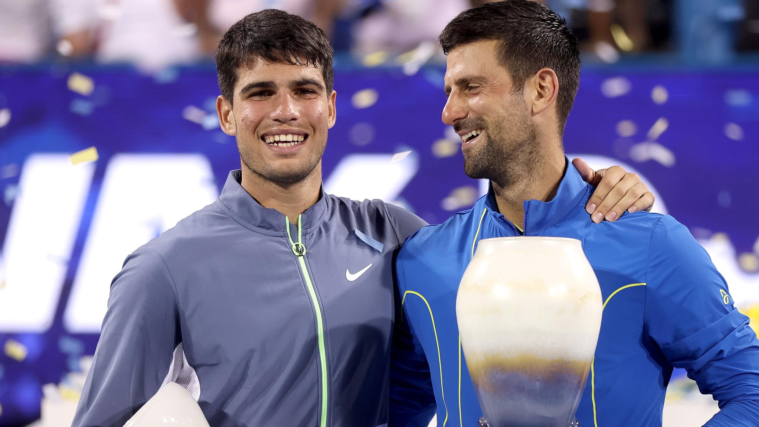 Alcaraz e Djokovic avançam à final do Masters 1000 de Cincinnati, tênis
