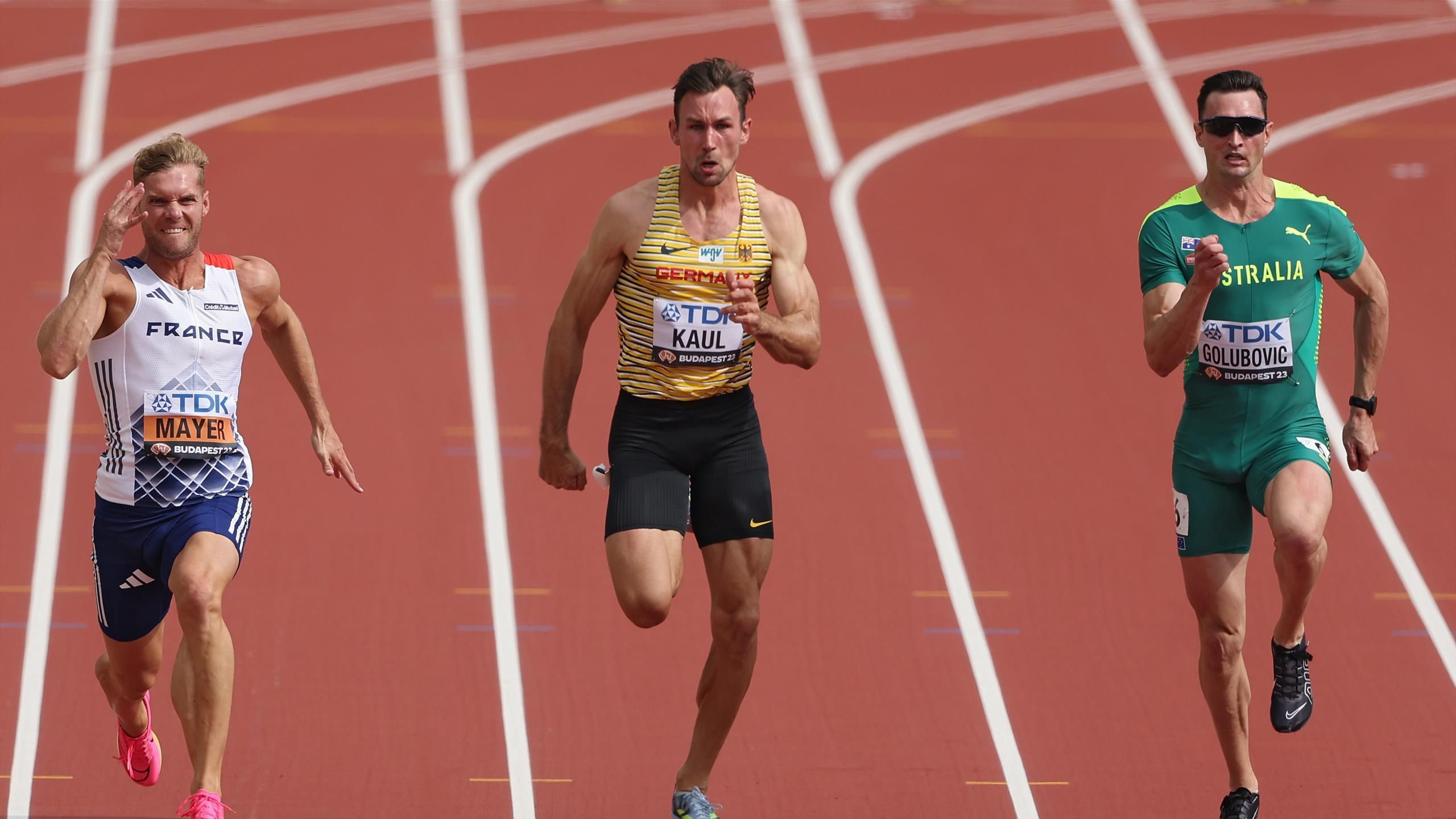 LeichtathletikWM 2023 Zeitplan in Budapest heute am Freitag Start
