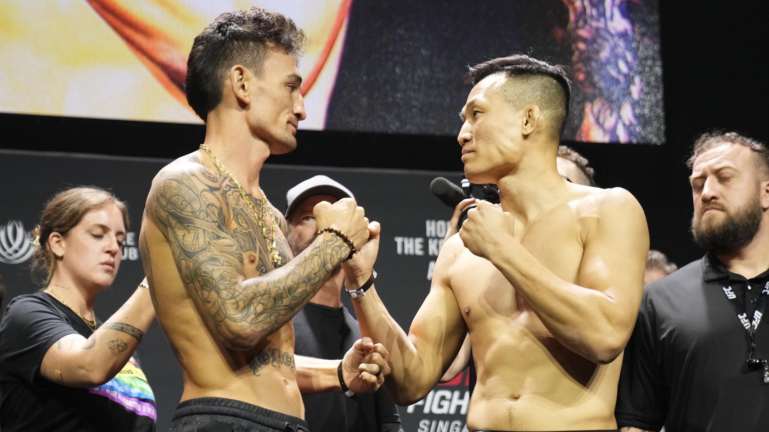 UFC Fight Night LIVE Max Holloway v Chan Sung Hung