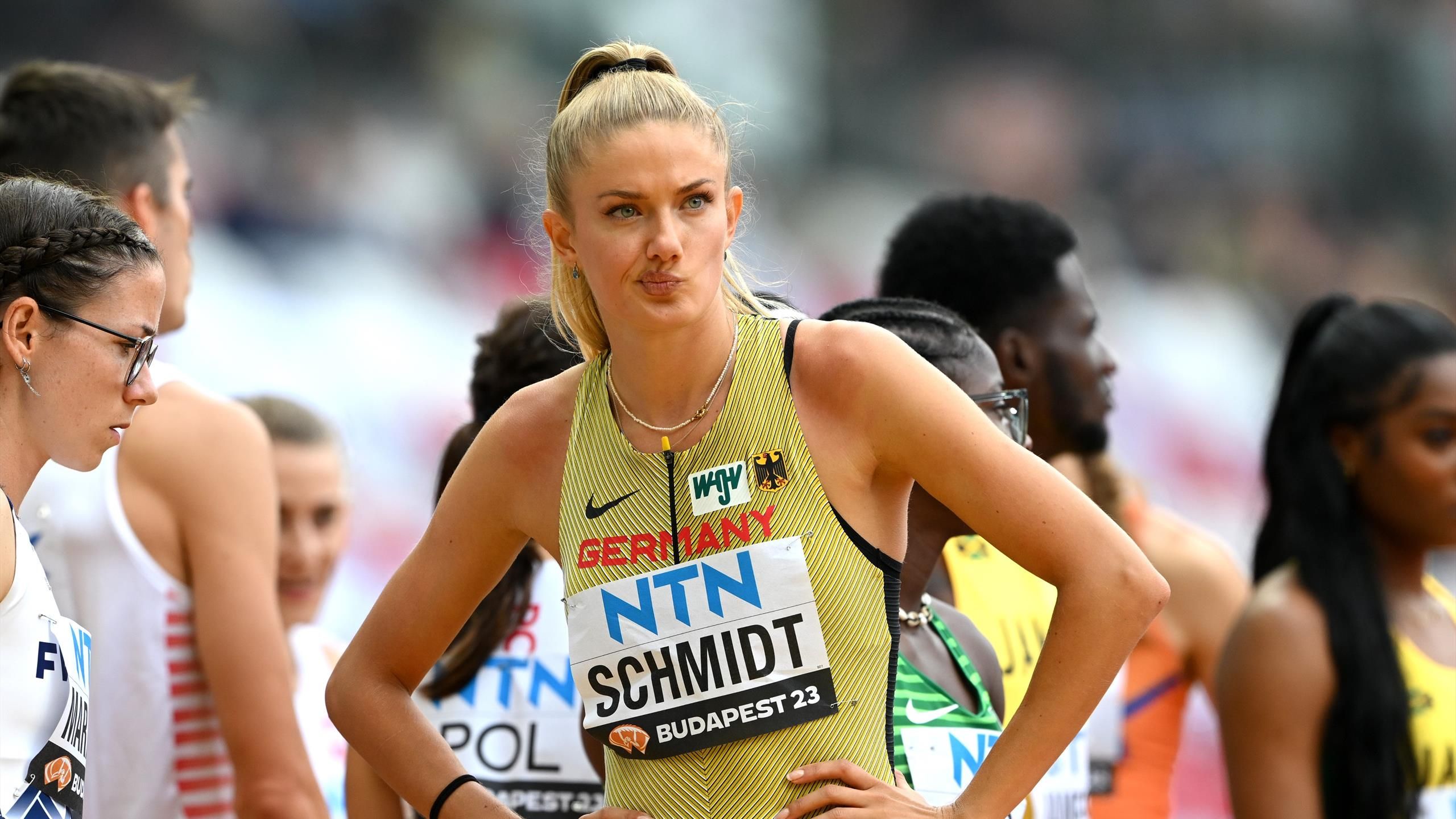 Leichtathletik-WM 2023 DLV-Frauen-Staffel mit Schmidt über 4x400 m ausgeschieden - auch Männer raus