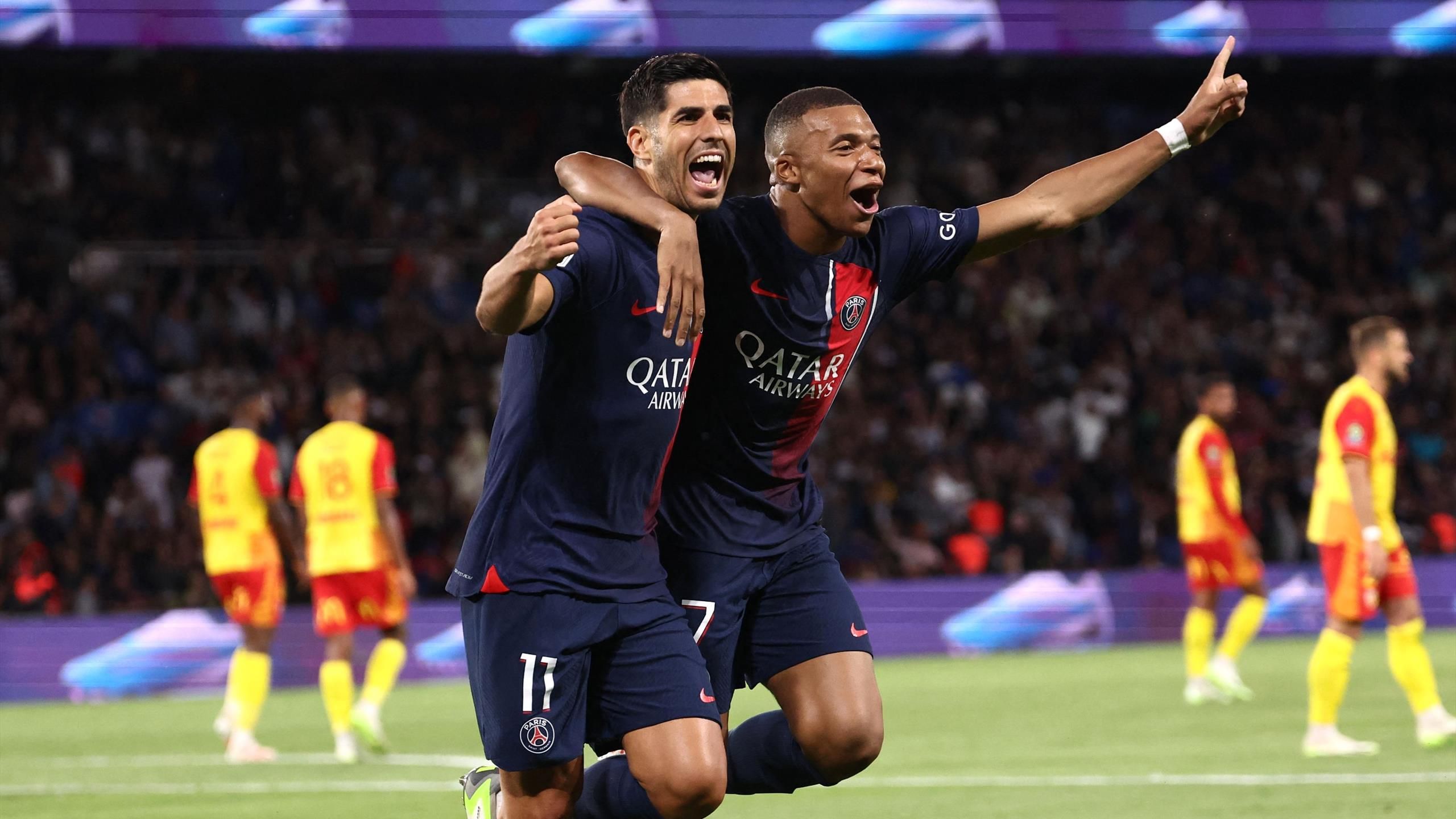 PSG loses for the first time since March as Lens closes gap at the top of  Ligue 1