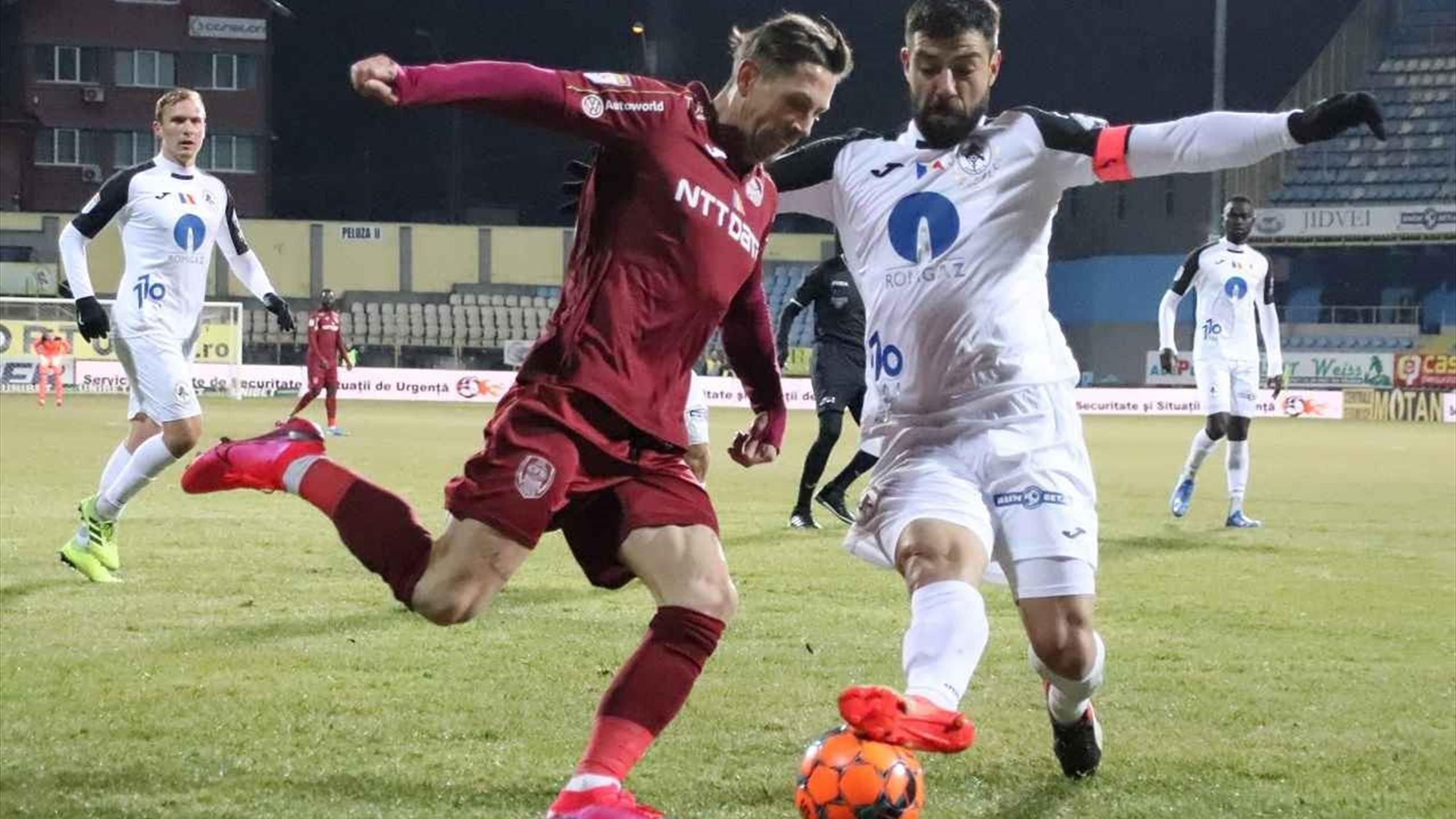 Poli Iași - FC Hermannstadt 1-3  Victorie categorică a oaspeților