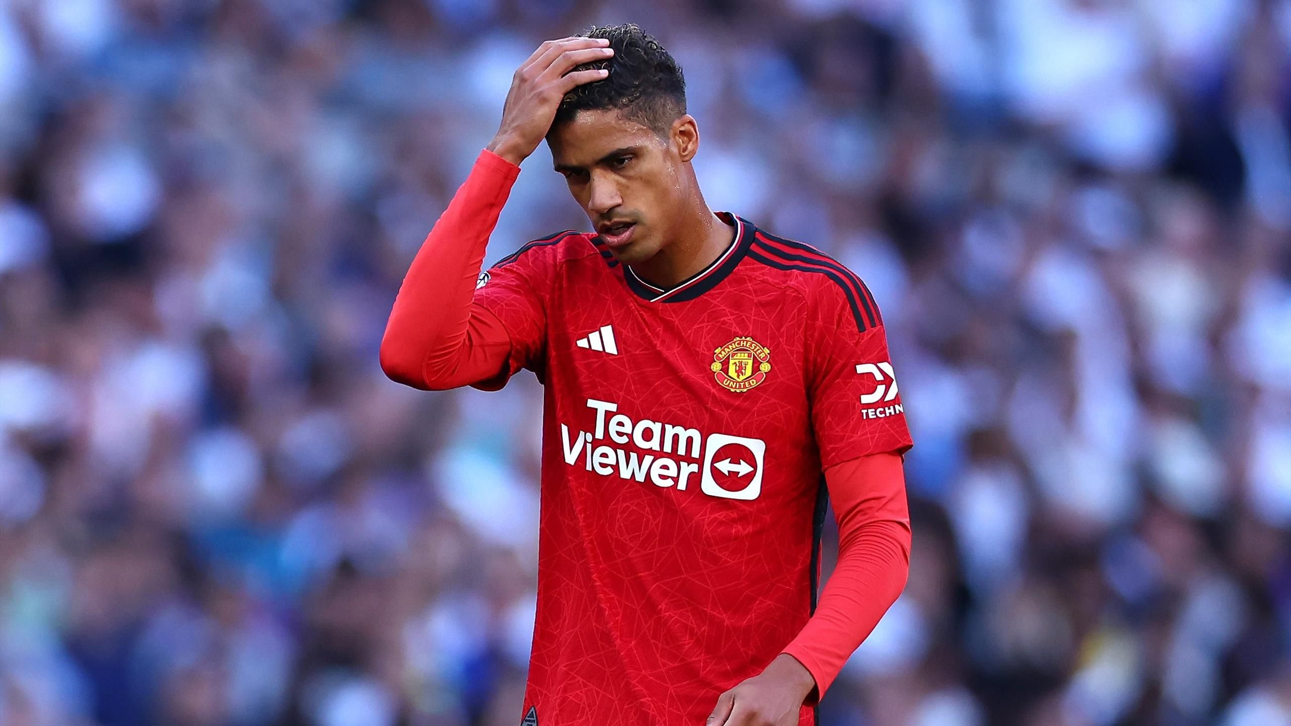 Raphael Varane ruled out for weeks with injury ahead of Manchester United  trip to Arsenal in blow to Erik ten Hag - Eurosport