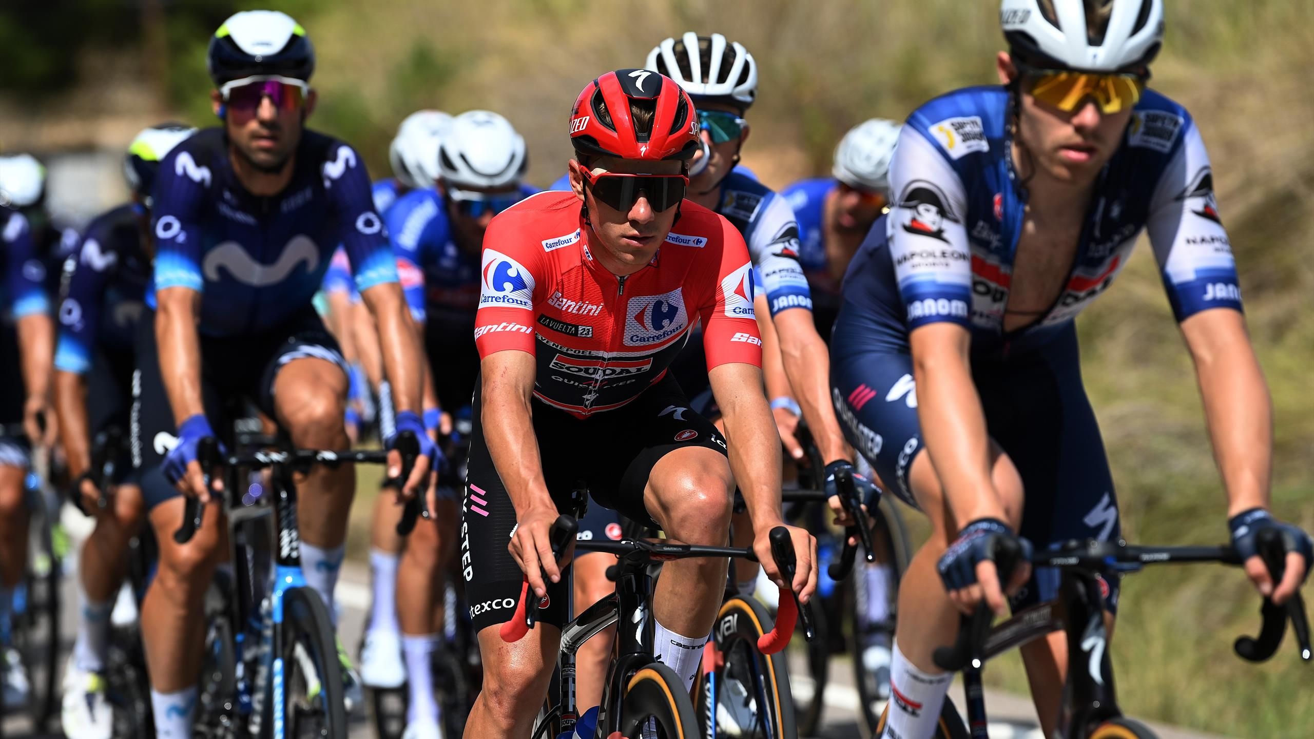 La Vuelta |  Live summary of Stage 6 – Rising to the stars in Javalambre with Evenepoel in red