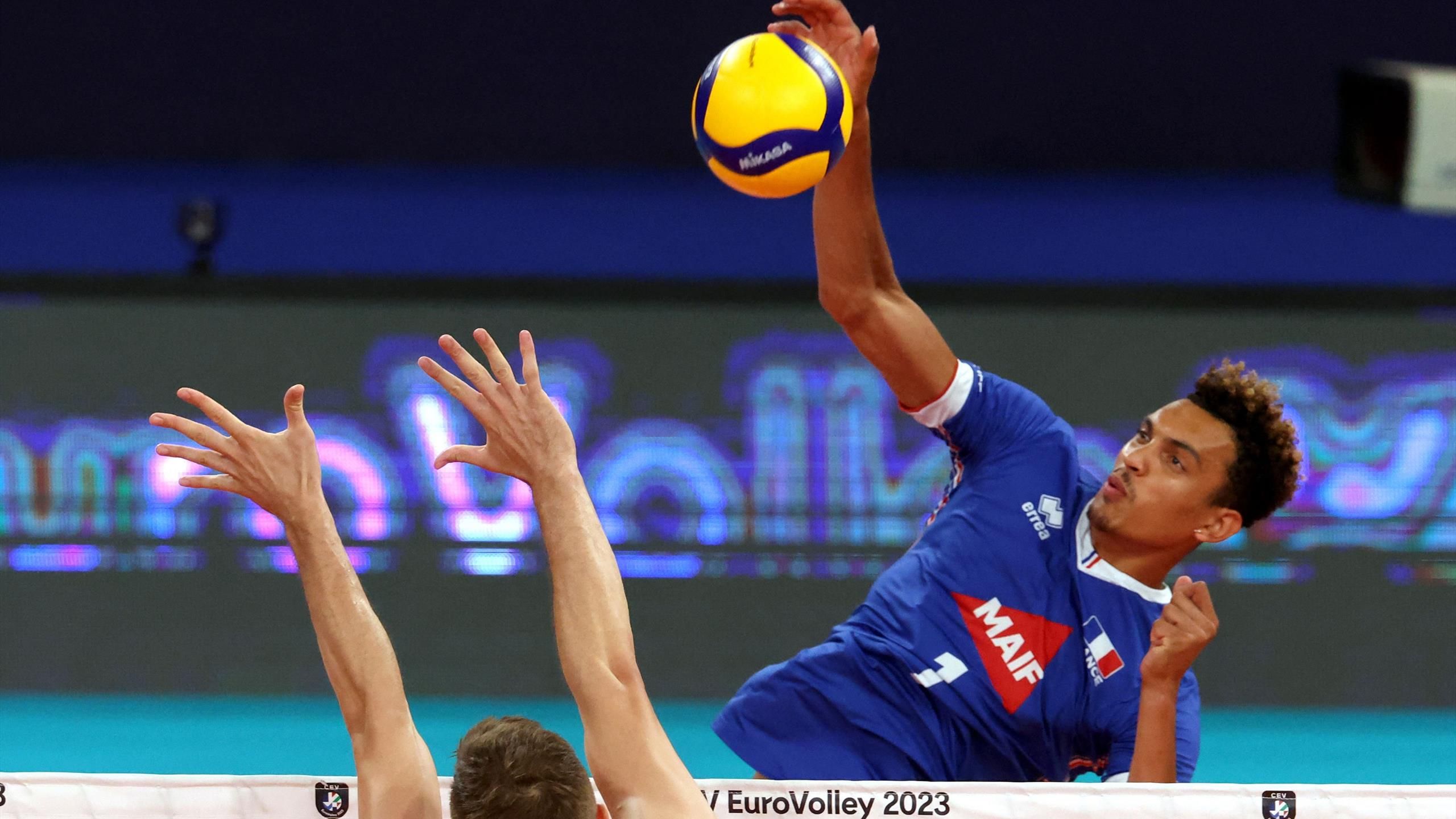 Euro 2023 |  France beat Portugal in four sets (25-21, 25-27, 25-19, 25-15)