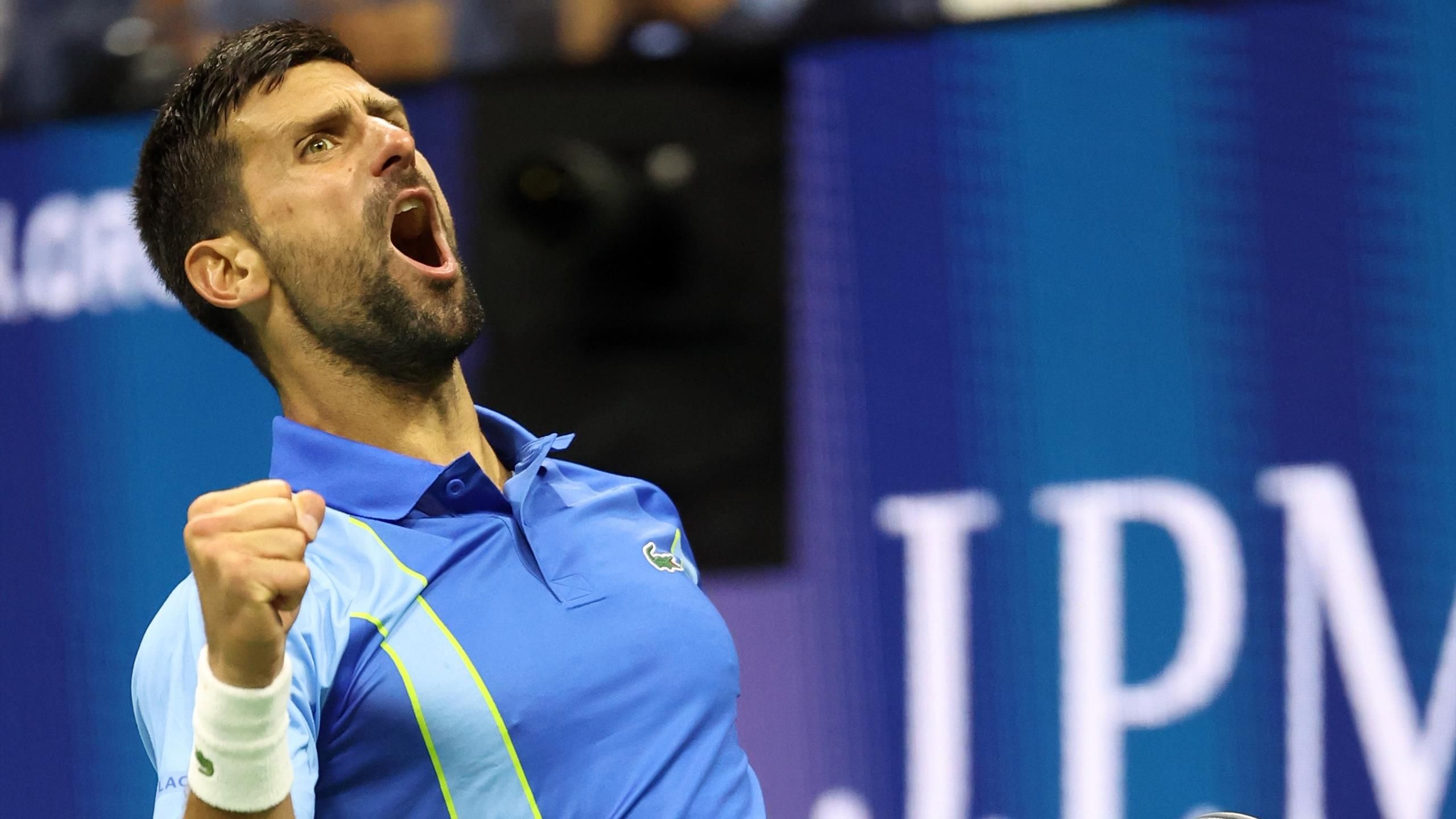 US Open 2023 |  Novak Djokovic ha condotto 2 set a zero, superando in 5 set Laslo Djere nel terzo turno
