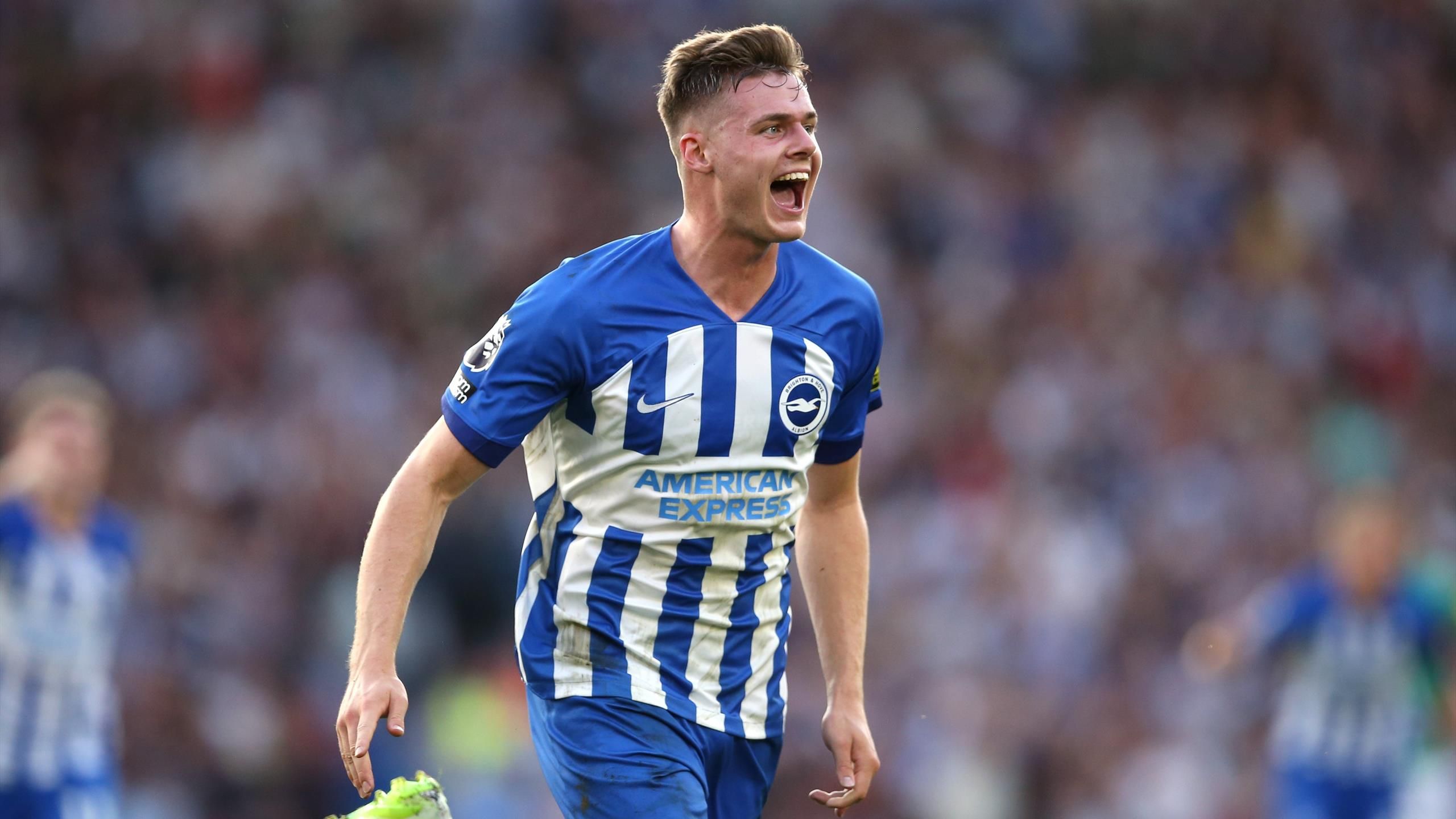 Brighton & Hove Albion 3-1 Newcastle United: Evan Ferguson bags hat-trick  to inflict third-straight defeat on Magpies - Eurosport