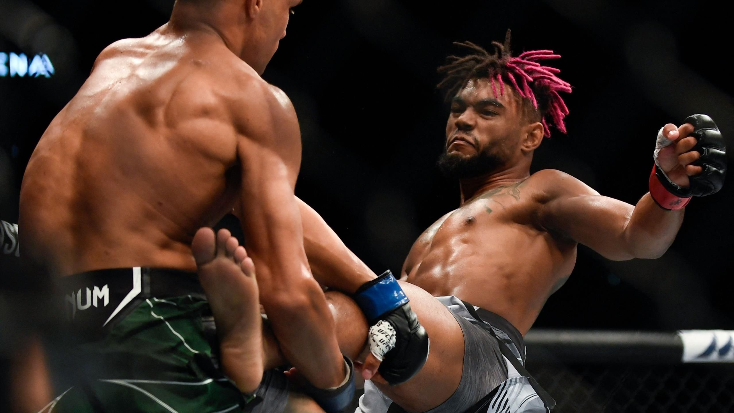 UFC París | Victoria espectacular de Charriere contra Manolo Zecchini ...
