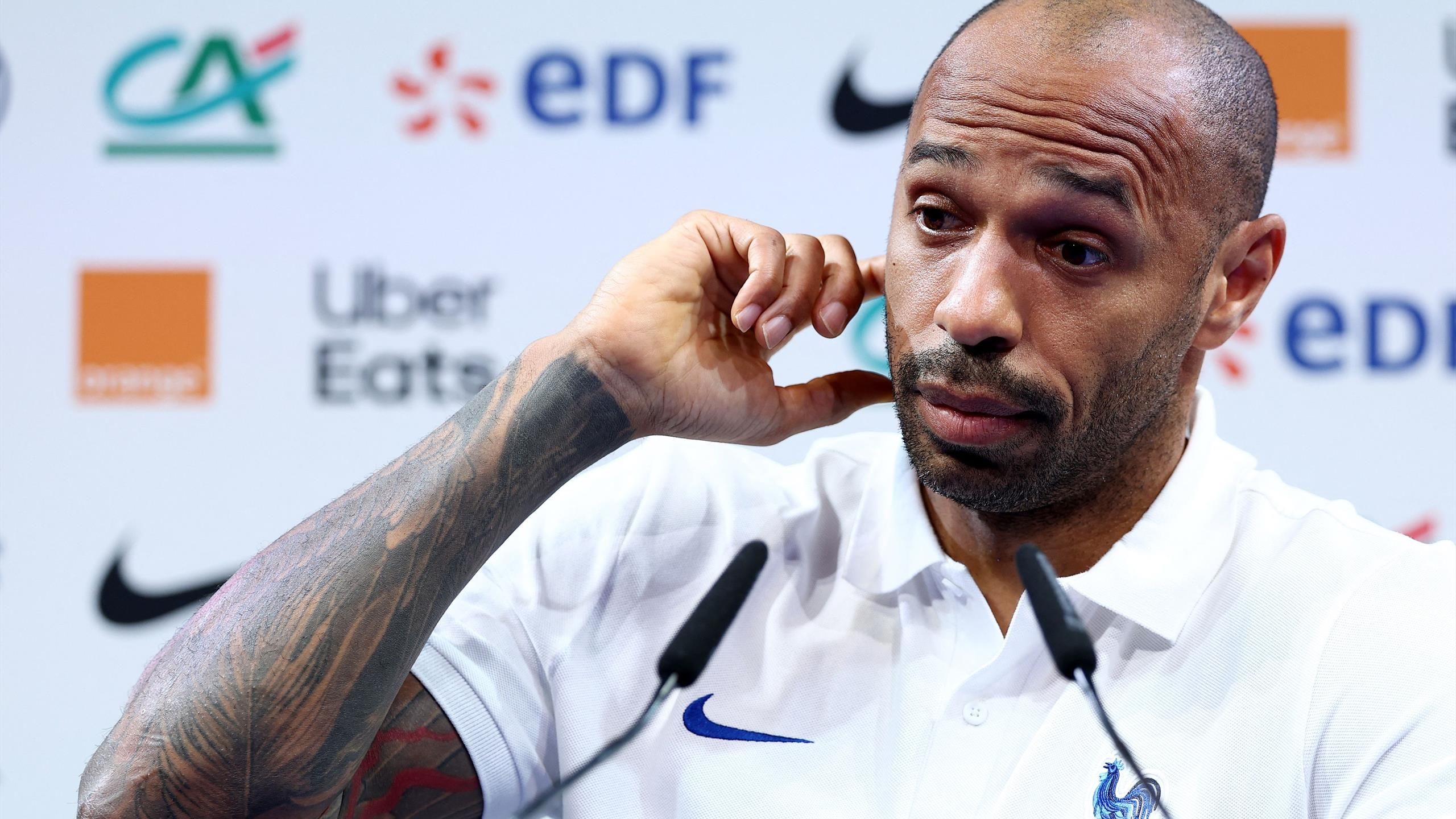 Thierry Henry erklärt Mathys Tels Nicht-Nominierung für Frankreichs U21 ...