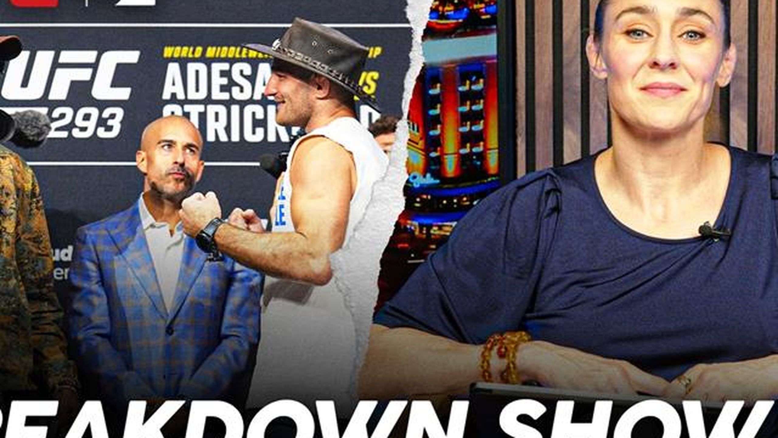 UFC 293 Breakdown Show | Adesanya vs. Strickland met Marloes Coenen ...