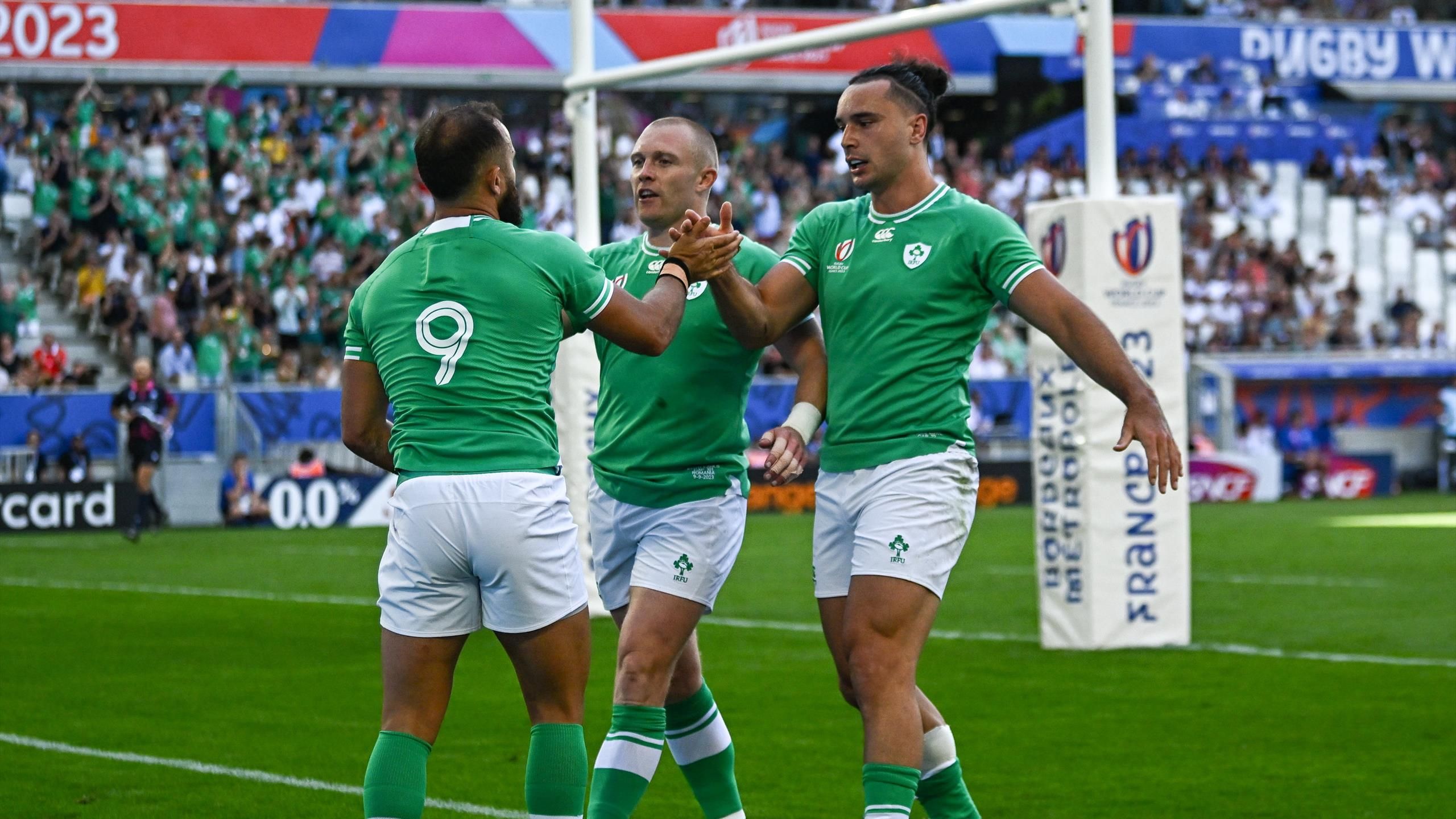 Irlanda 82-8 România: Campionii celor șase națiuni încep cu stil provocarea Cupei Mondiale de rugby, în timp ce Johnny Sexton stabilește recordul